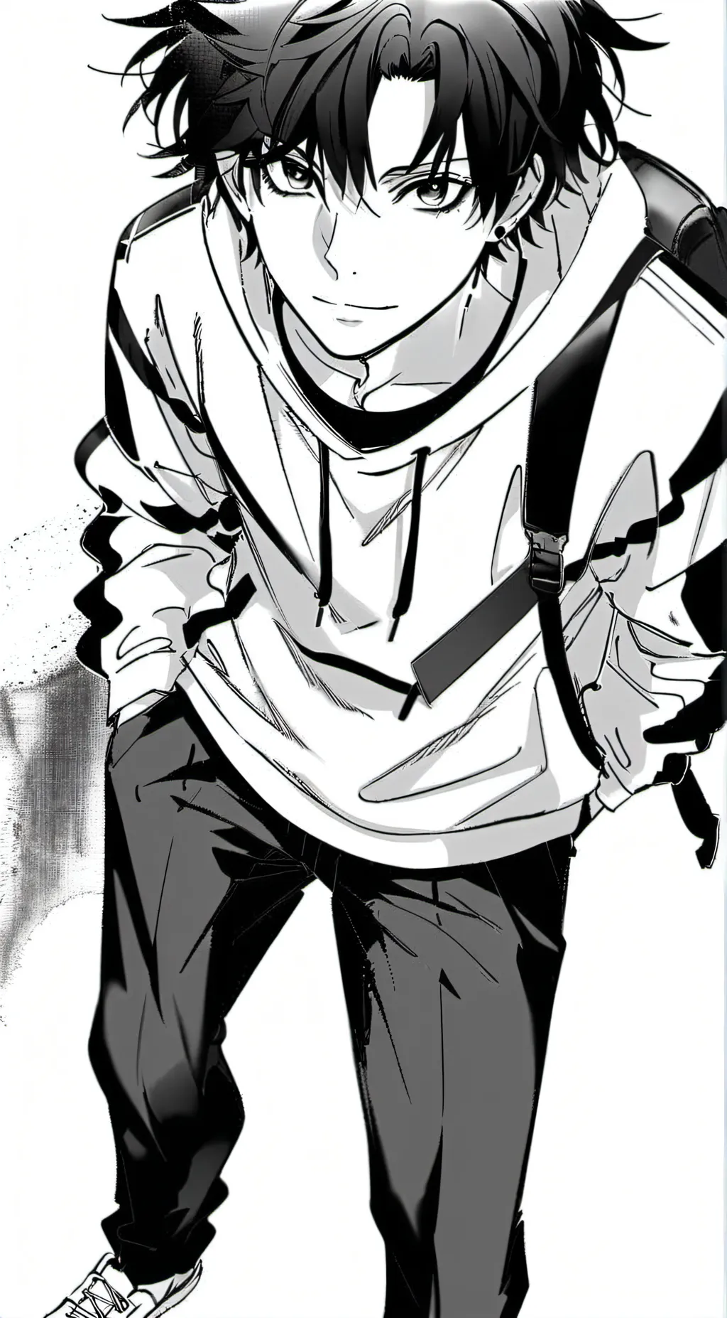 ai character: •Me Irl• background