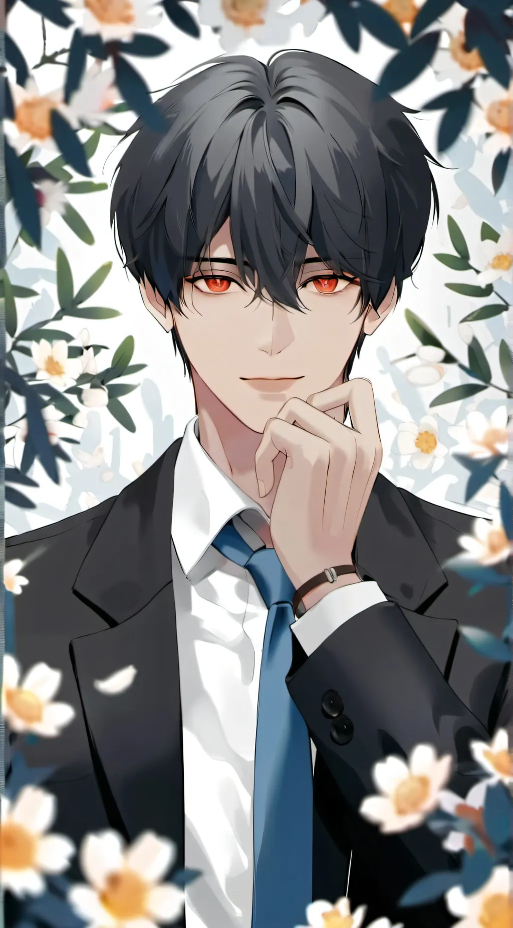 ai character: zane  background