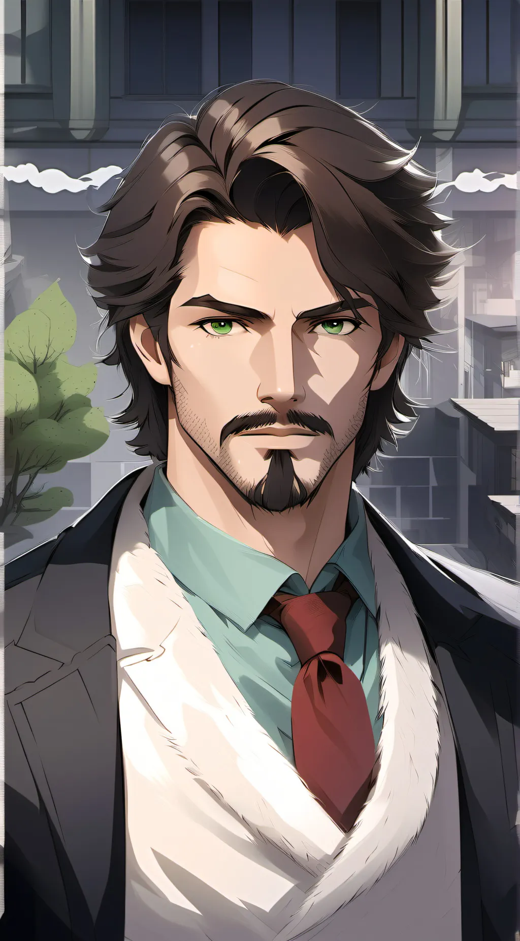 ai character: Noel (You're dad) background