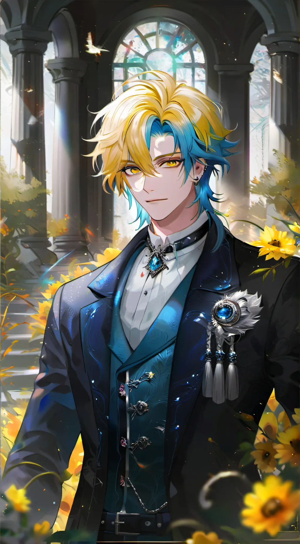 ai character: gabriel background