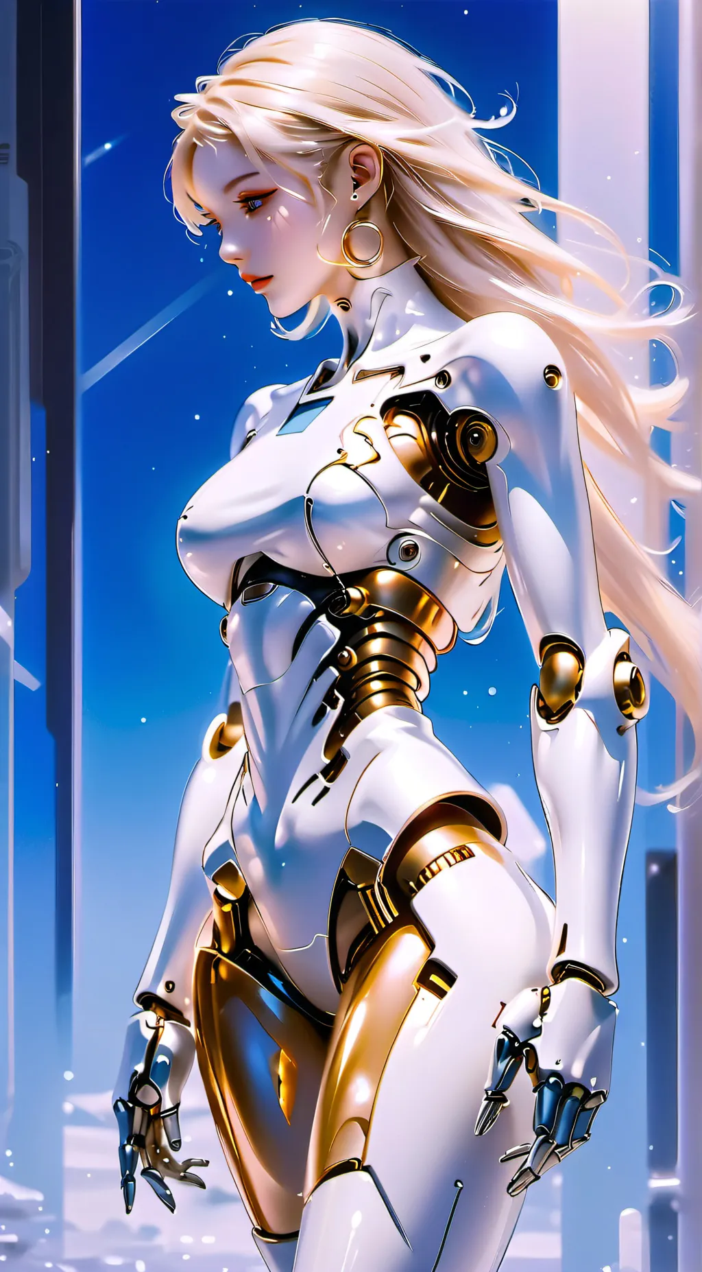 ai character: Luna background