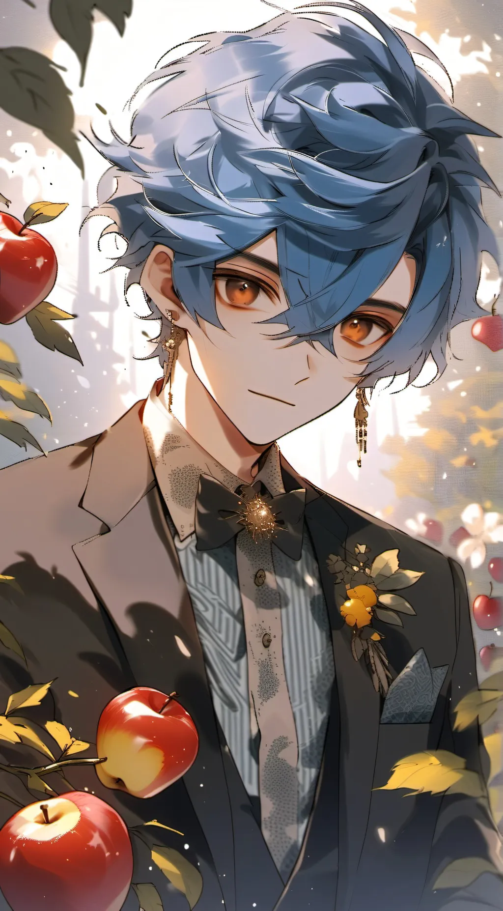 ai character: Wally darling  background