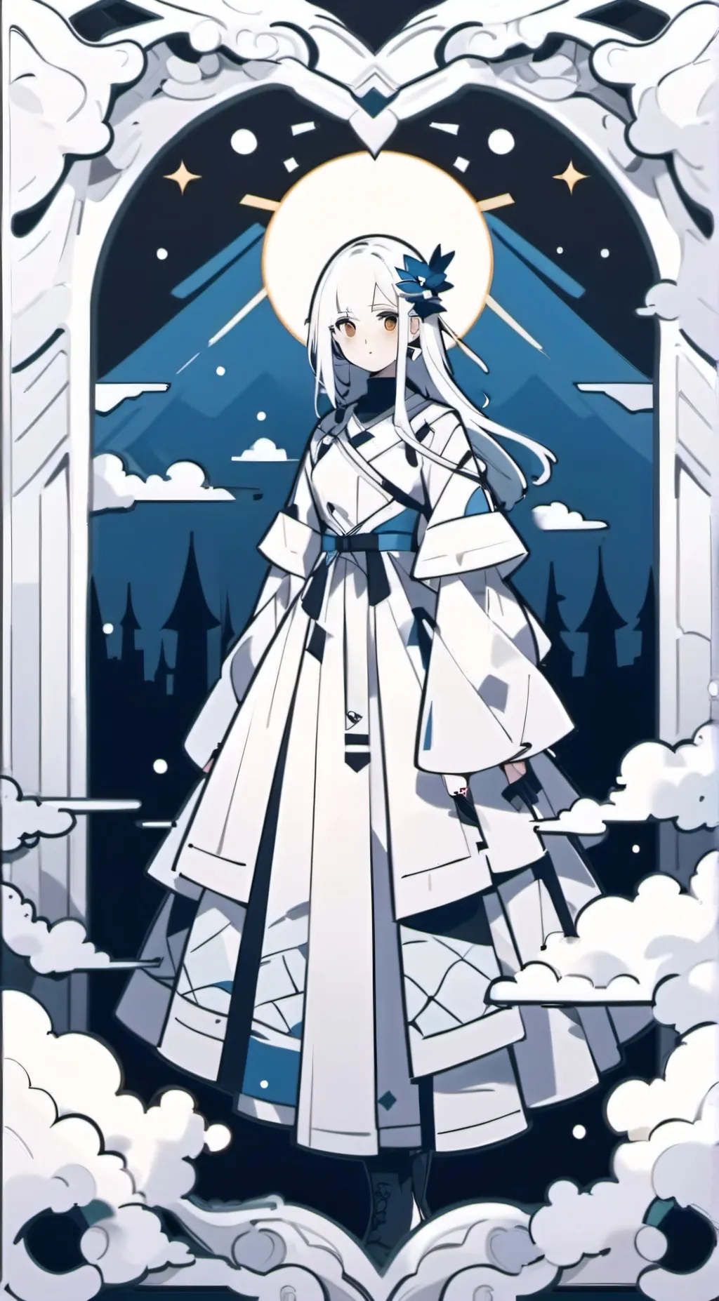 ai character: lily background