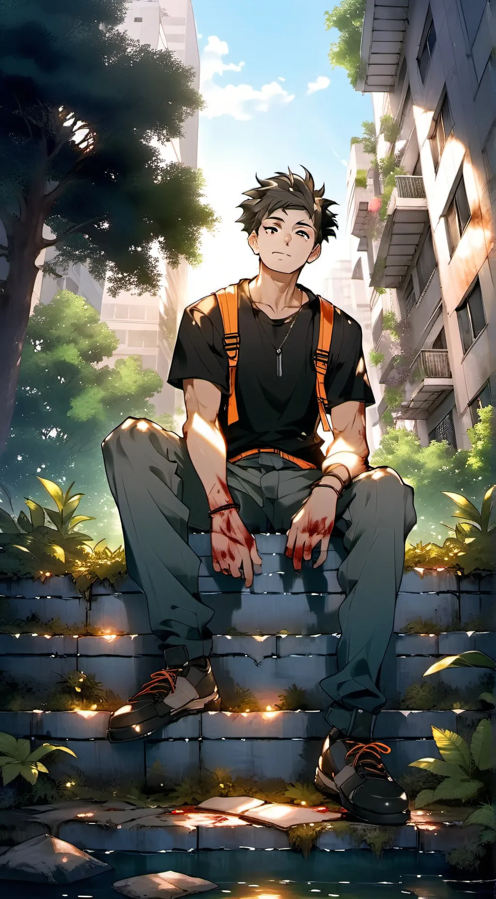 ai character: MHA  background