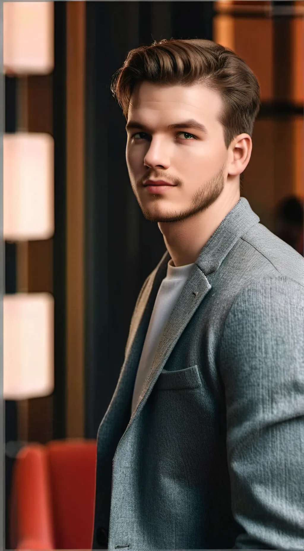 ai character: Euan Iain Armitage background