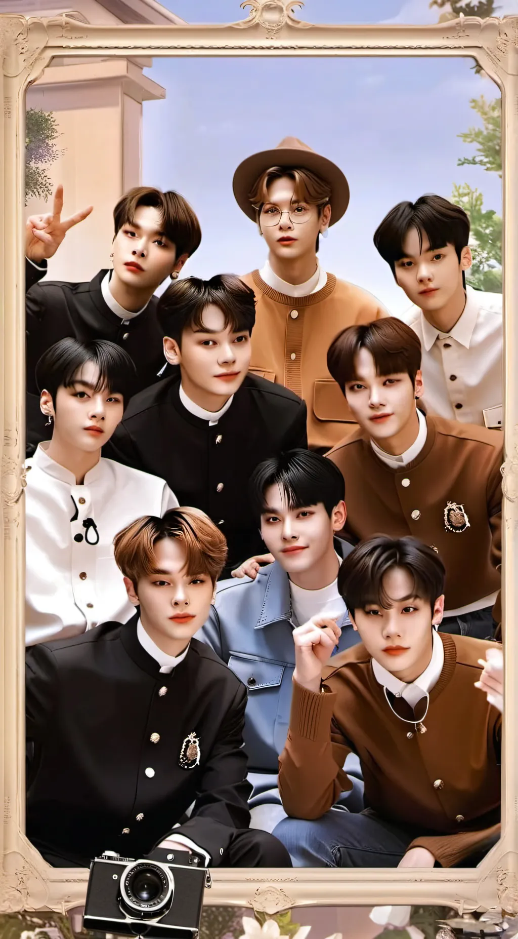 ai character: Skz background