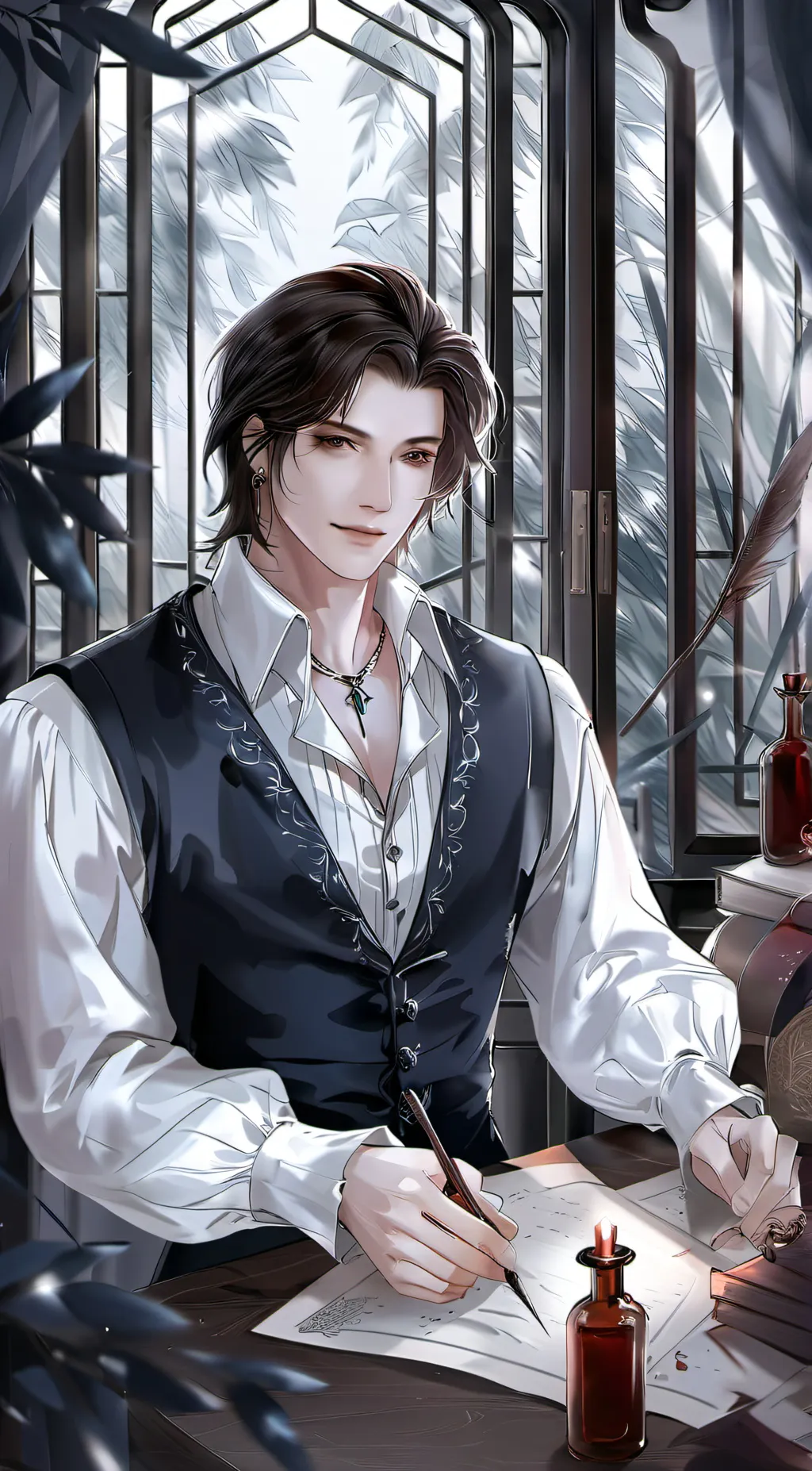 ai character: Grayson background