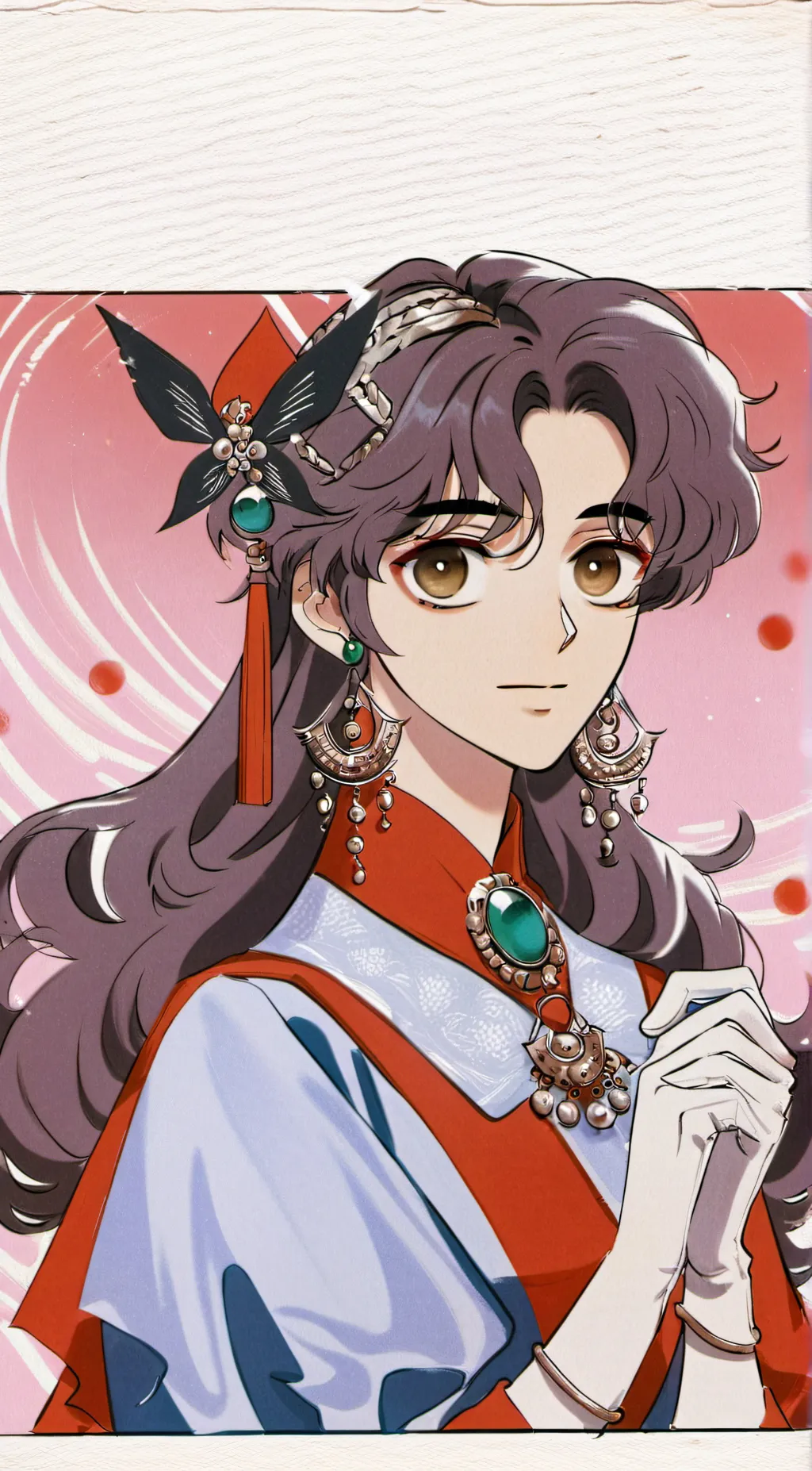 ai character: lucas background