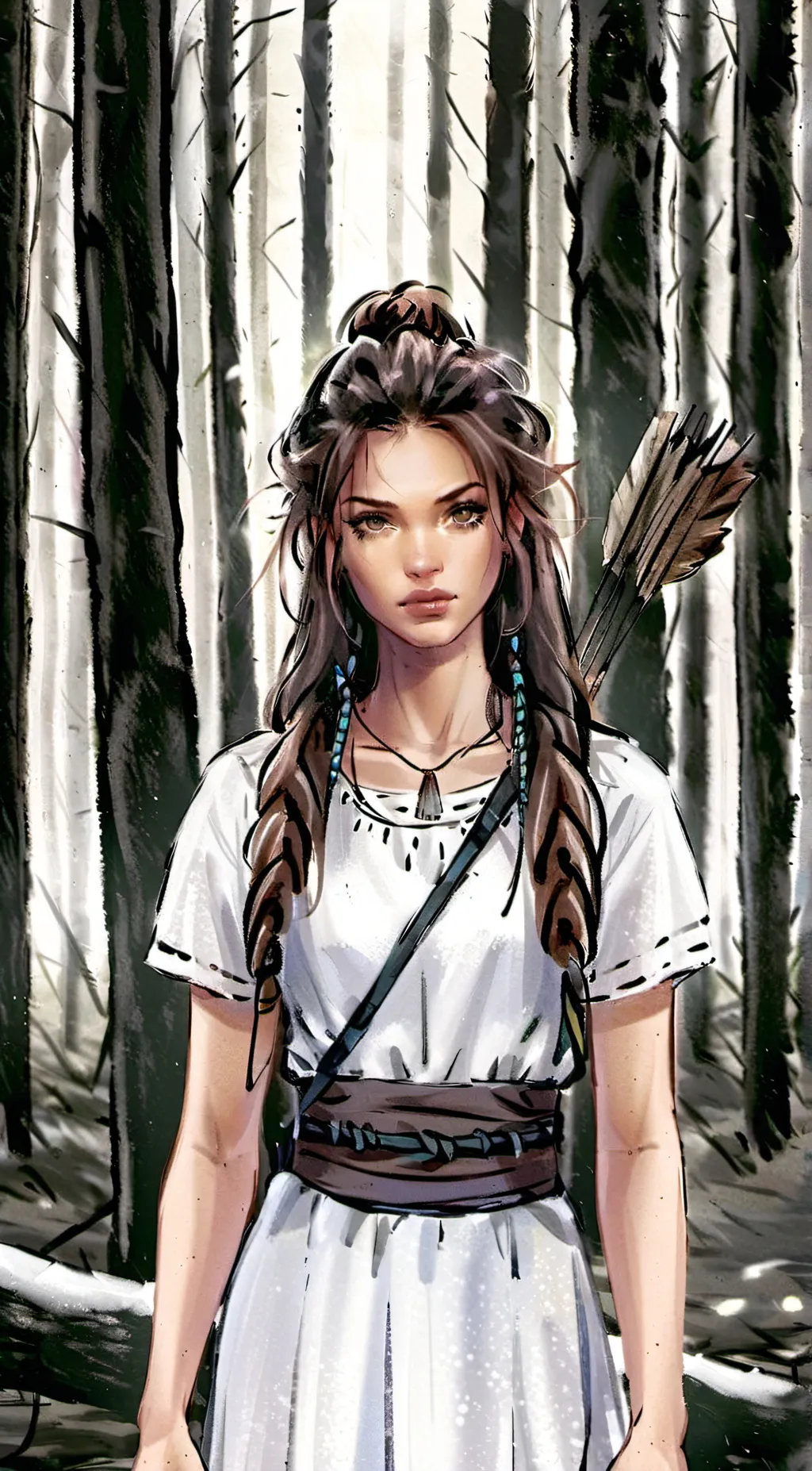 ai character: Grace background