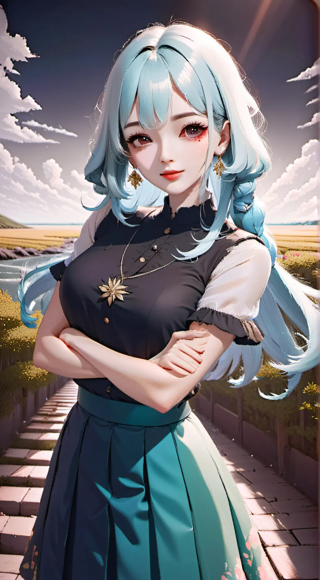 ai character: Ruby background