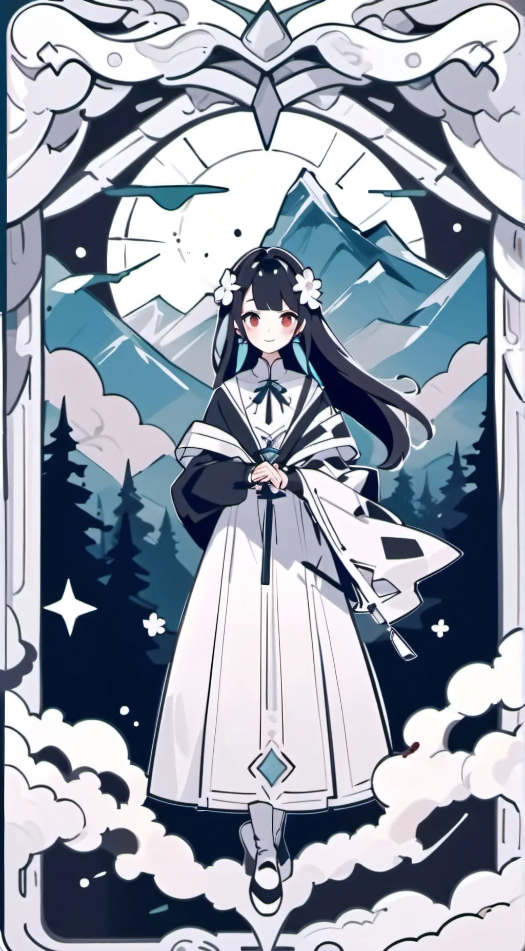 ai character: isabela background