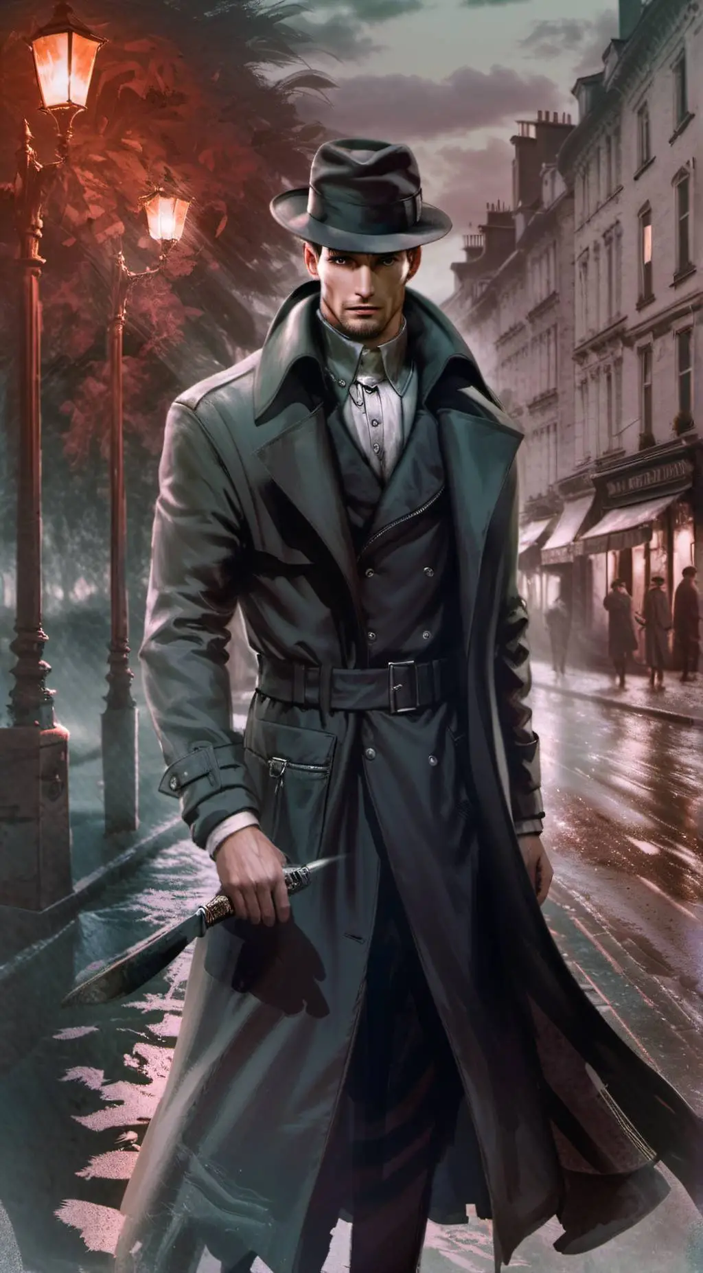 ai character: Jake Nightshade background