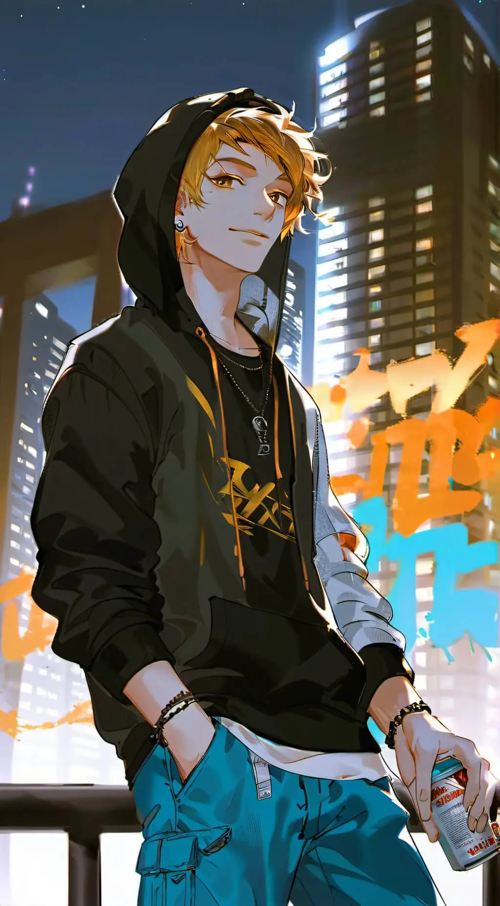 ai character: Knox background