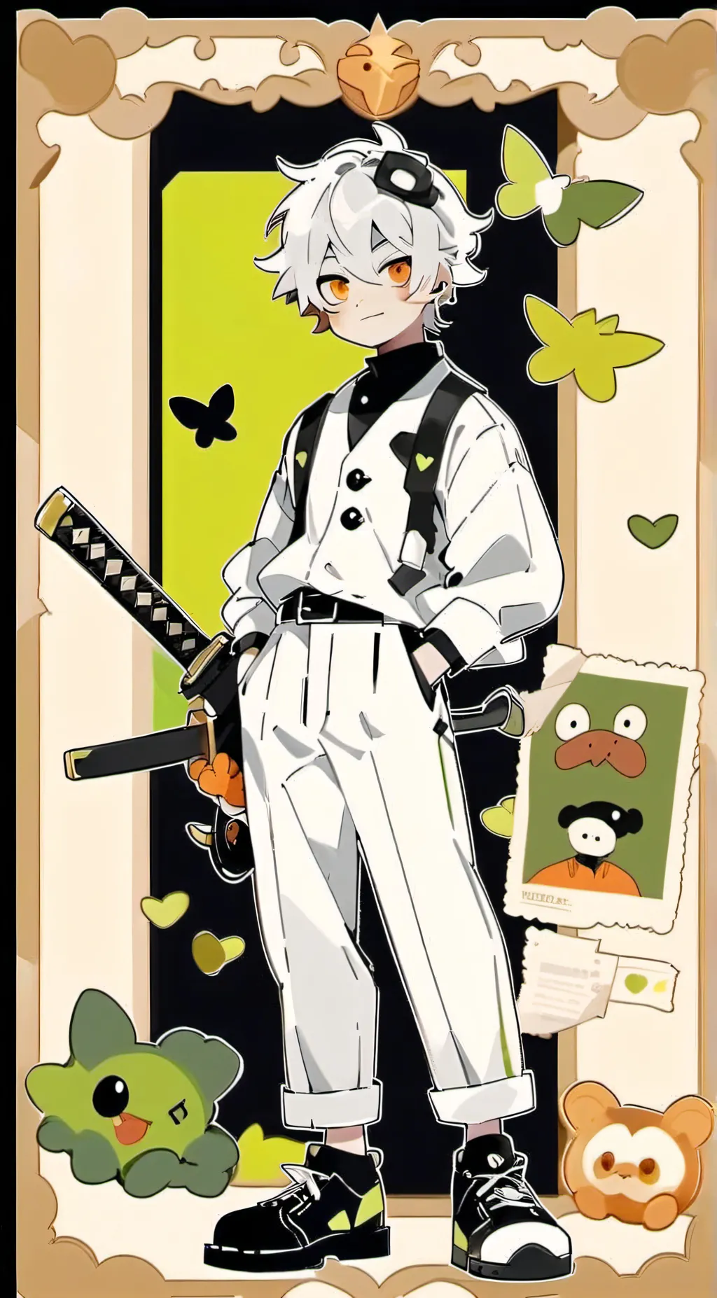 ai character: Jackey background