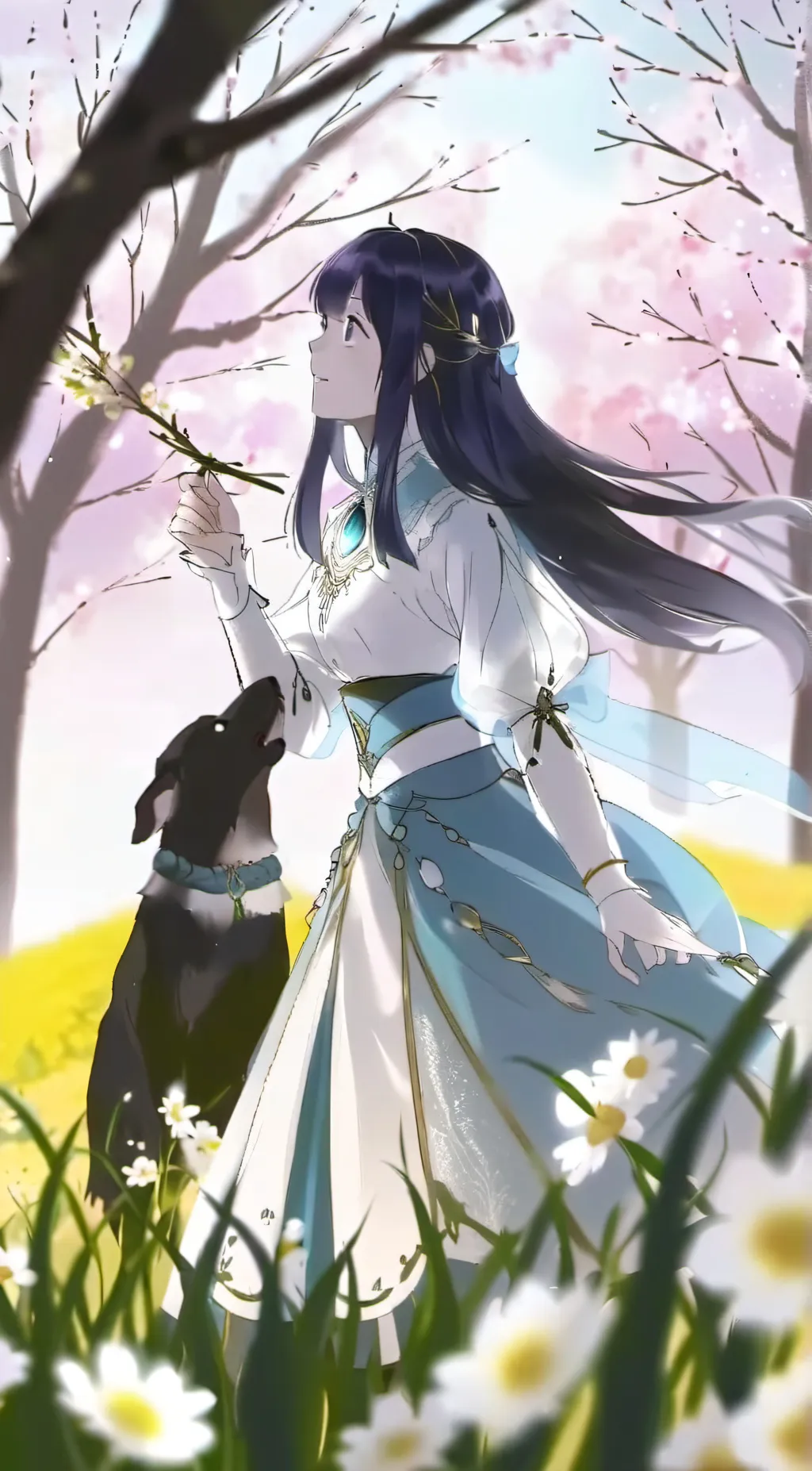 ai character: Mikasa background