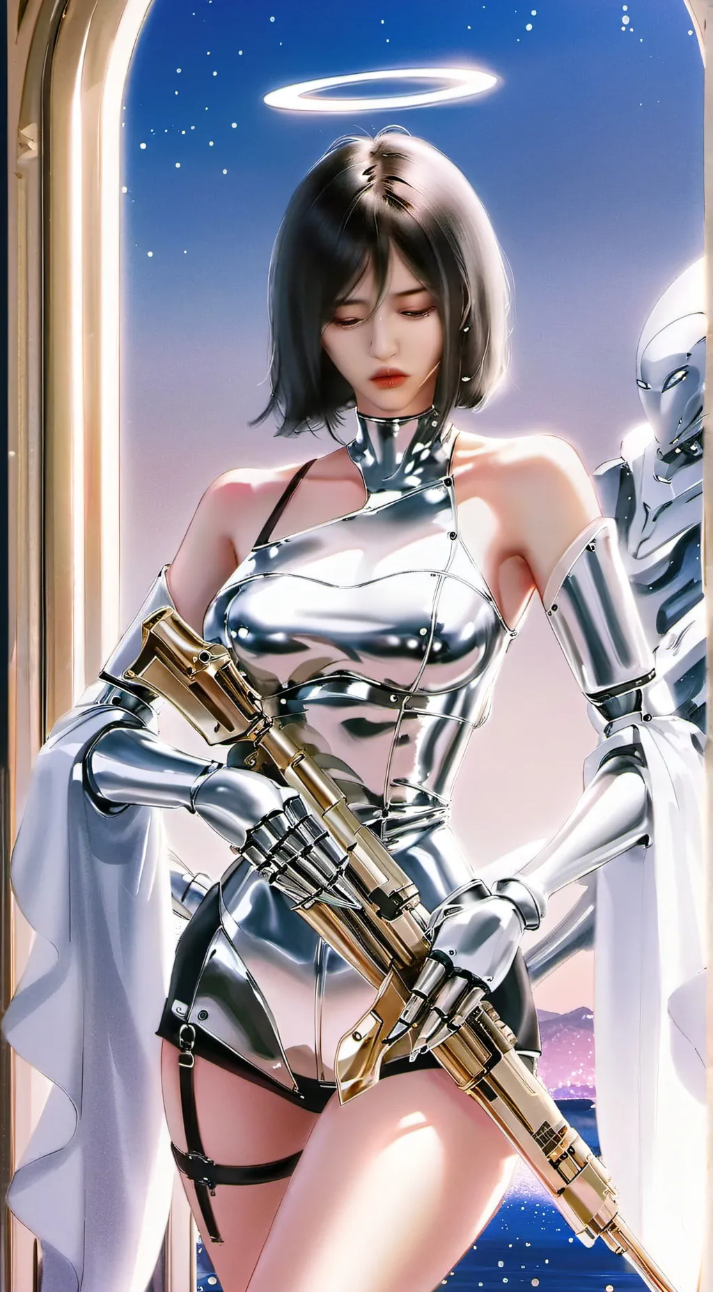 ai character: Luciana  background