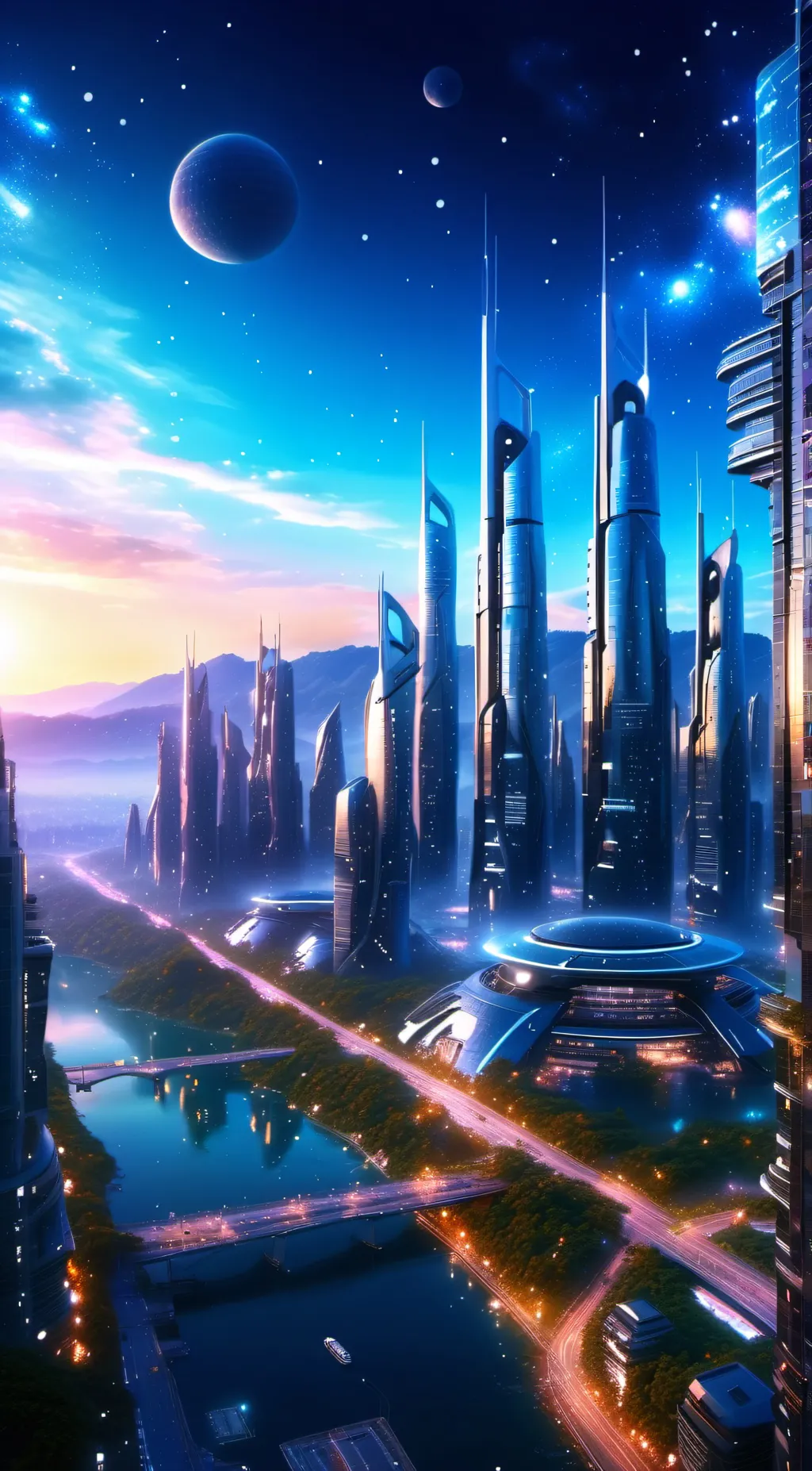 Talkie AI - Chat with High Tech City 