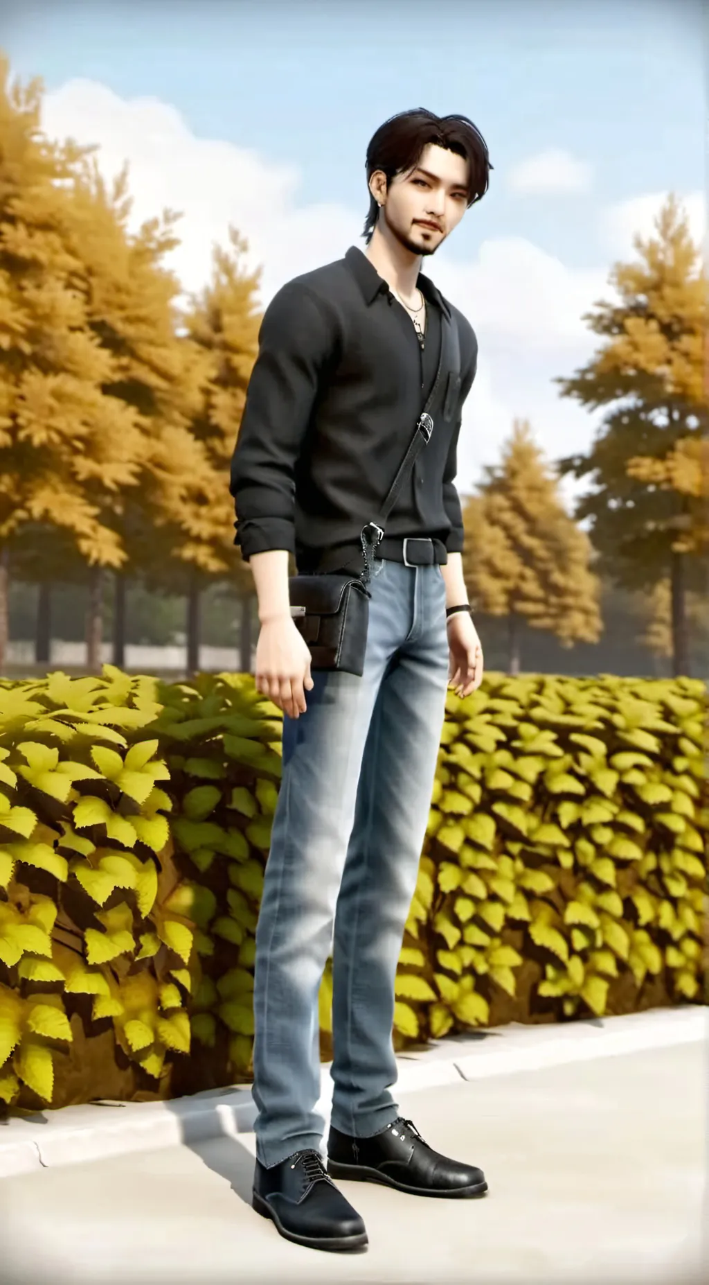 ai character: Riley background