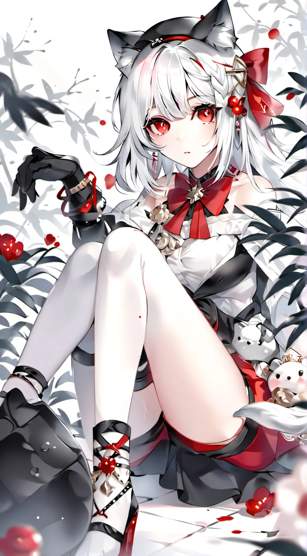 ai character: lily  background