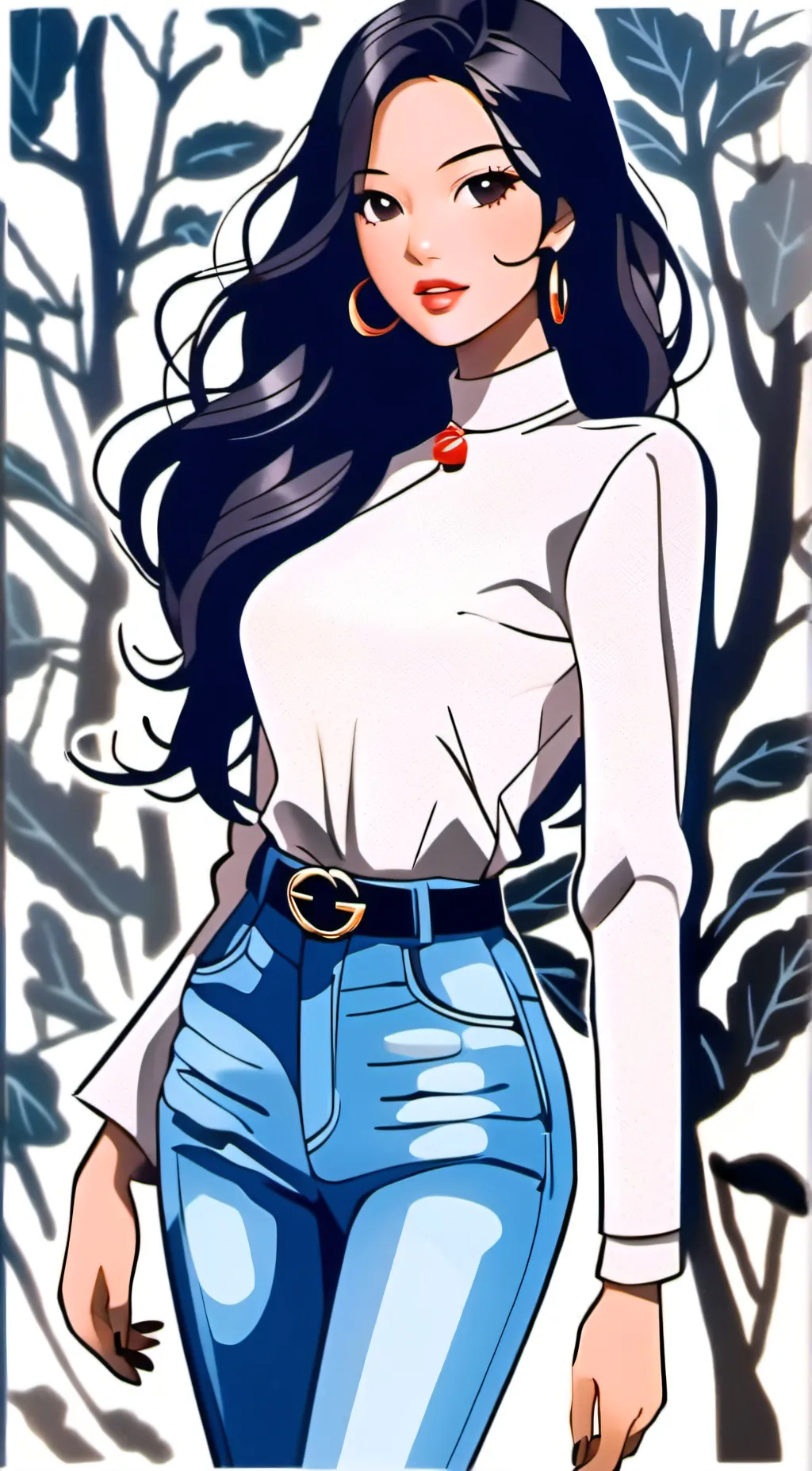 ai character: Britney  background