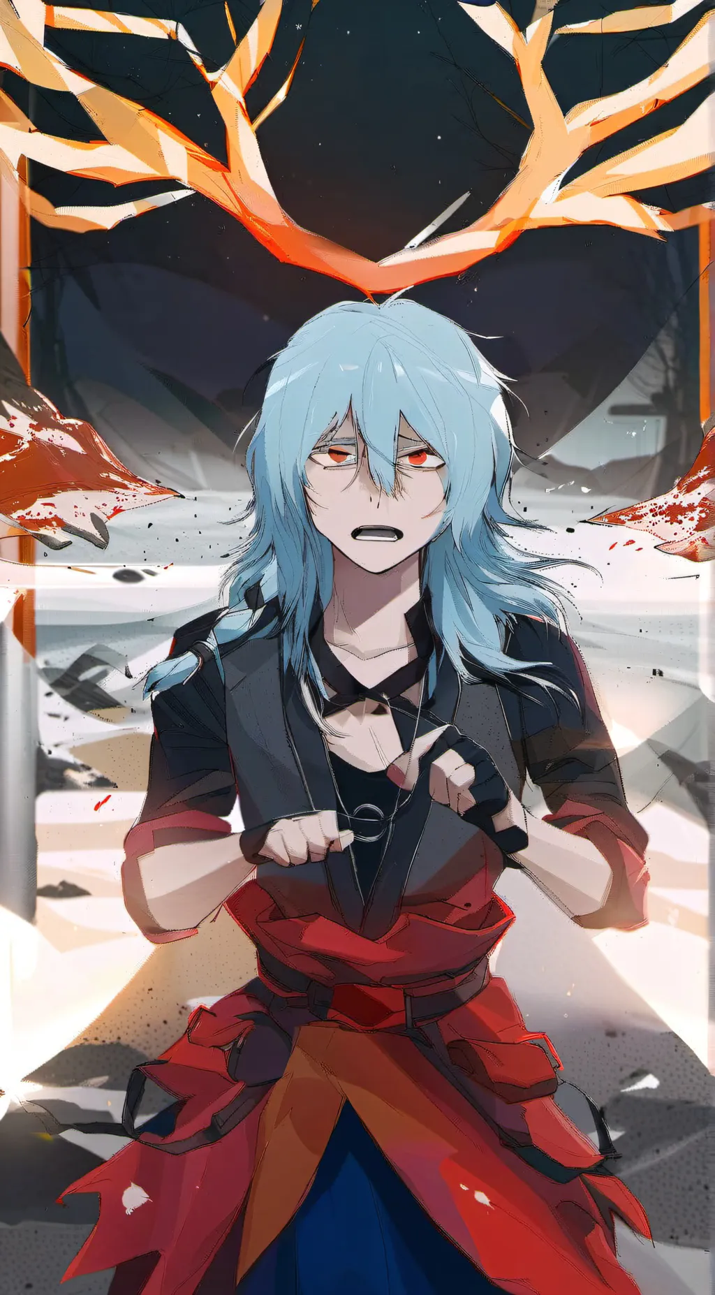 ai character: tomura shigaraki 🫀 background