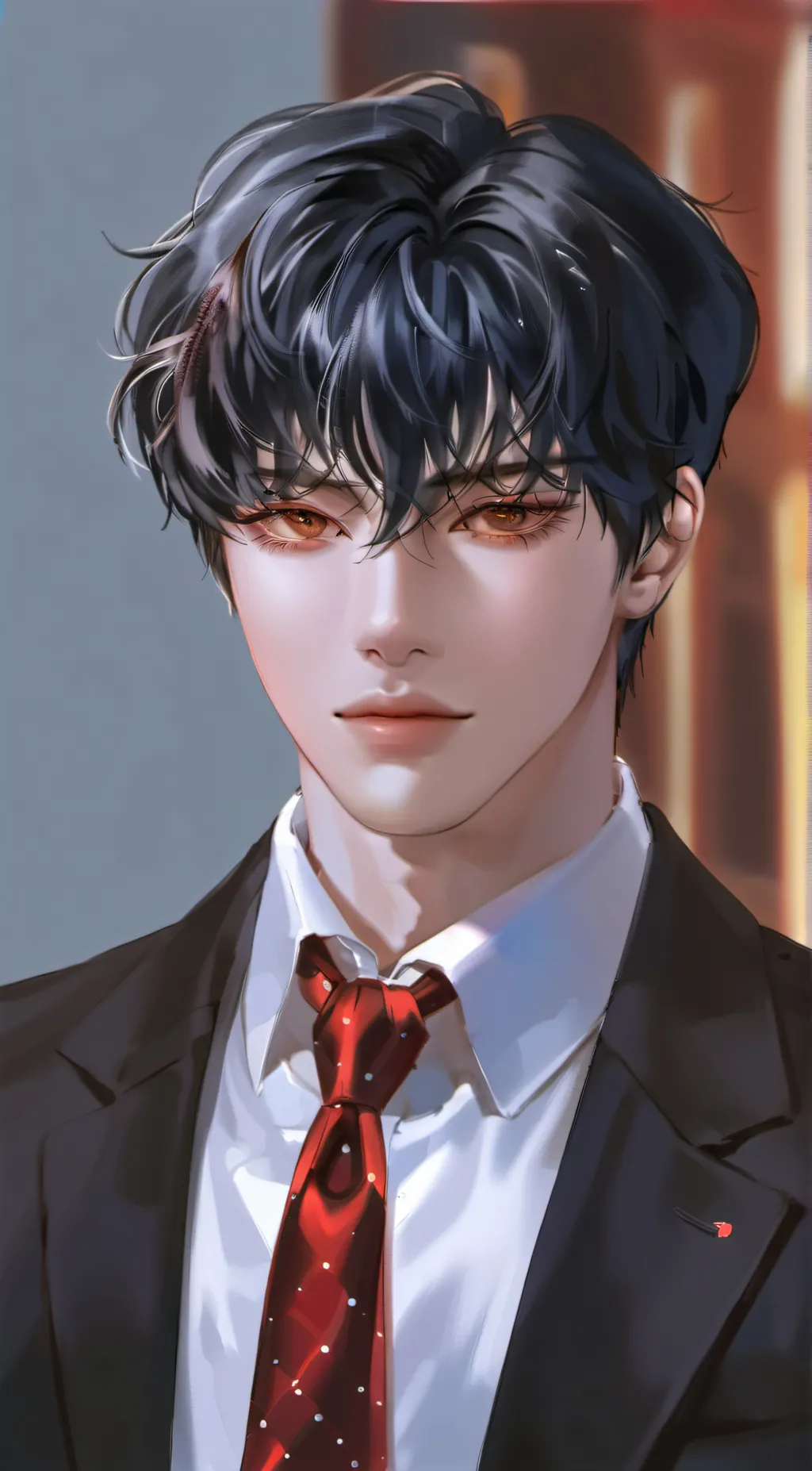 ai character: Aokii background