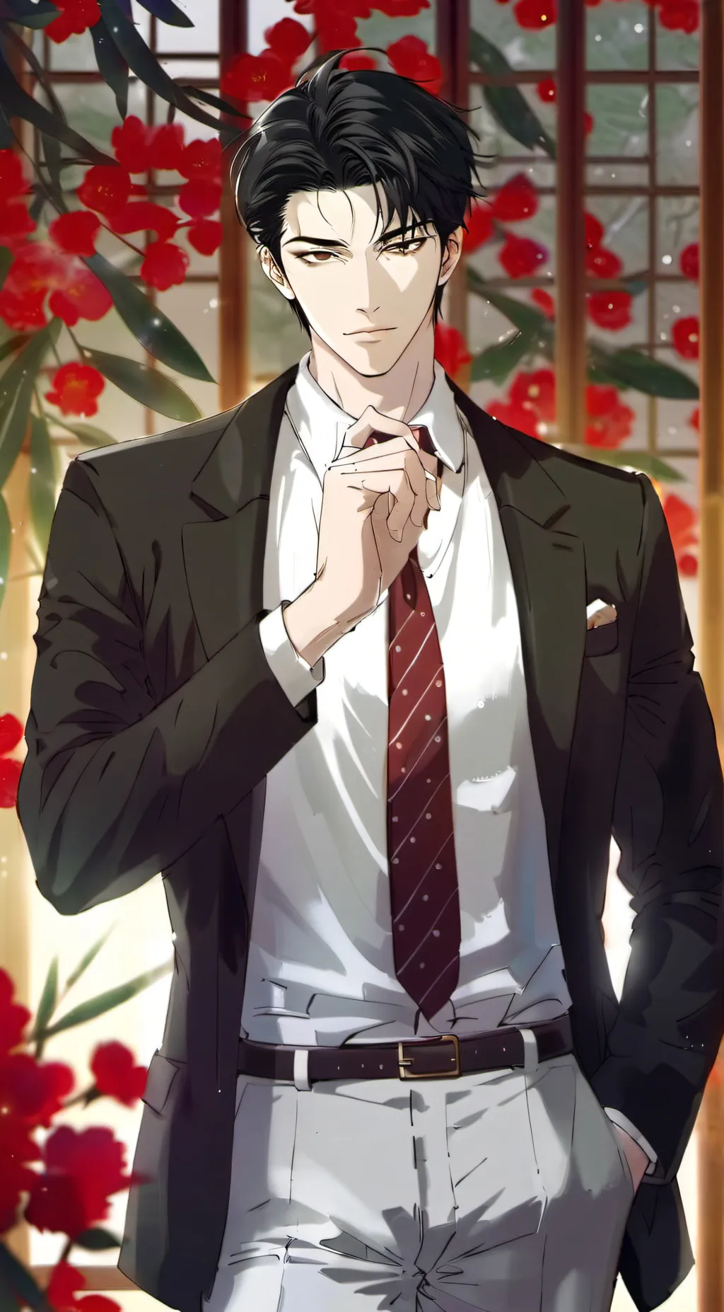 ai character: •>Vincent<• background