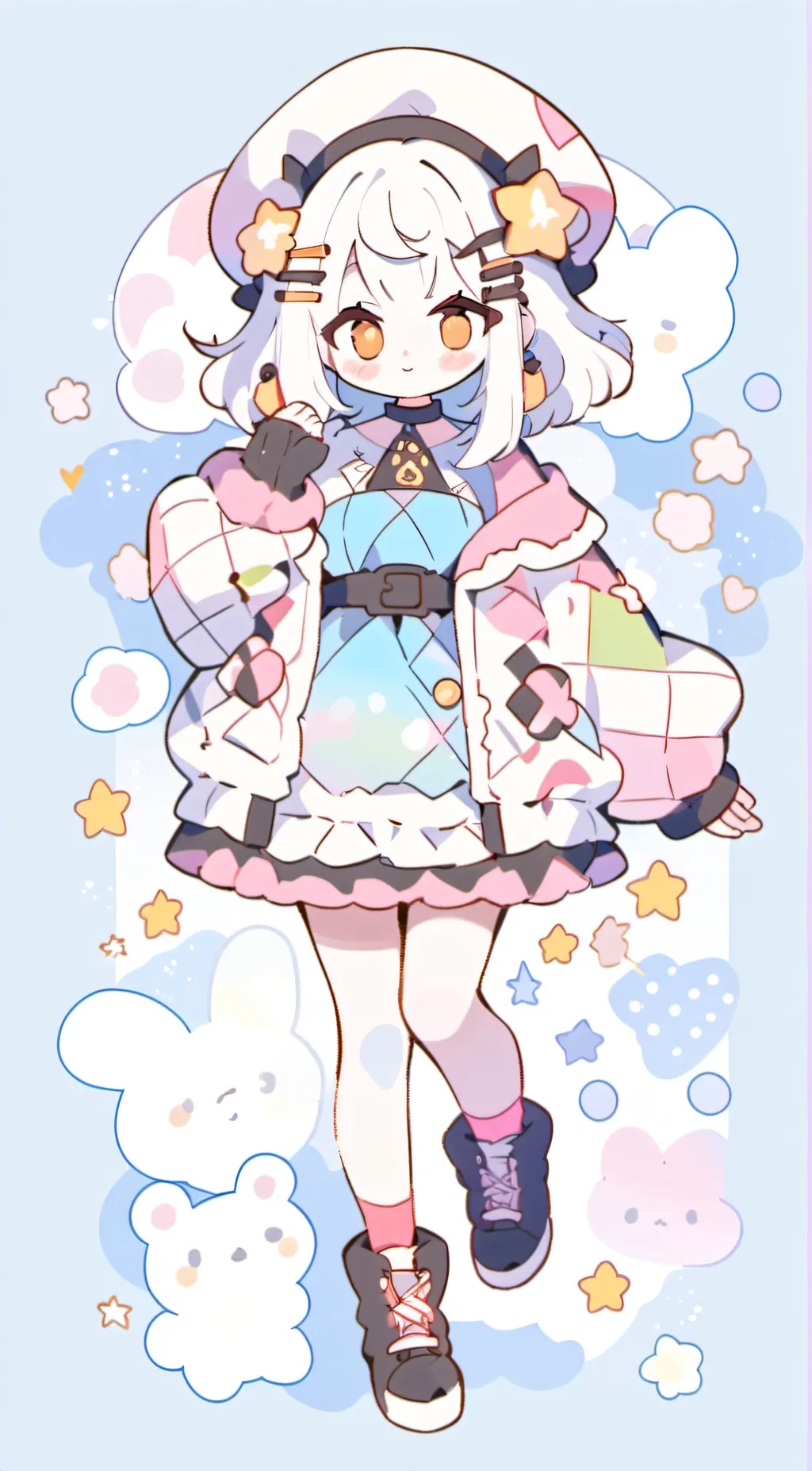 ai character: 🌷amy🌷 background