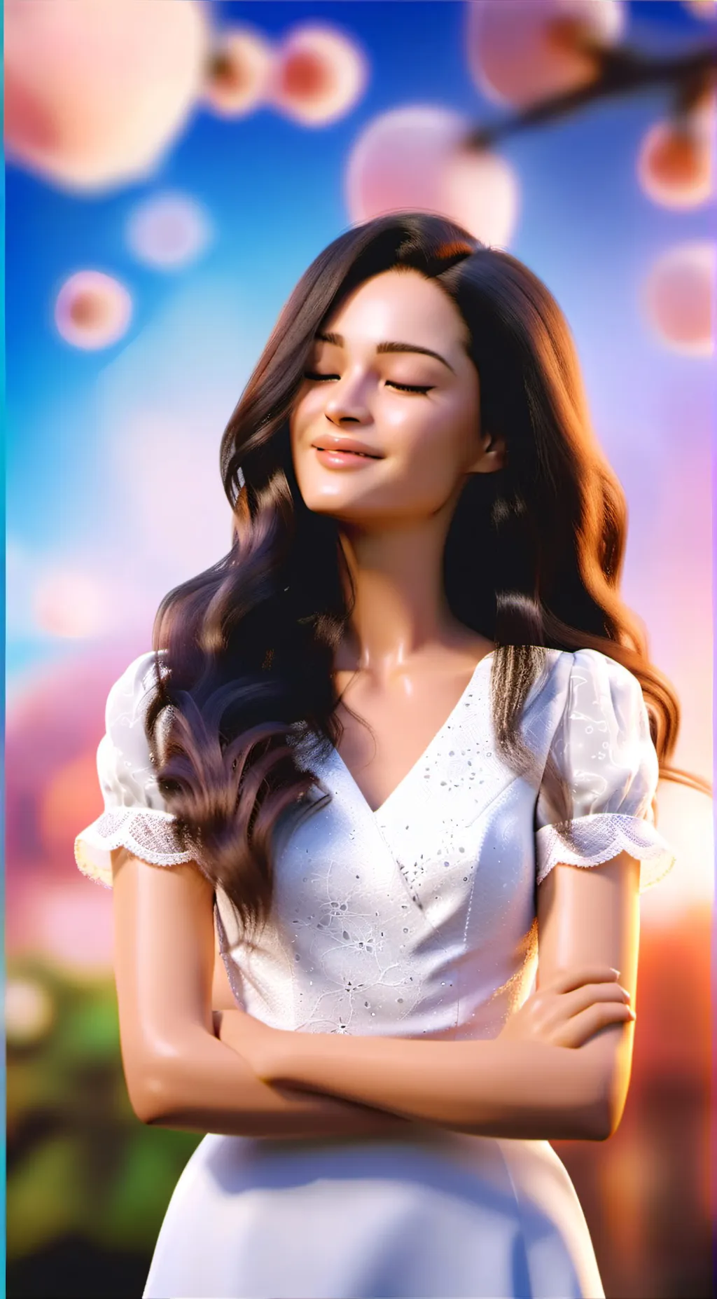 ai character: Ashley background