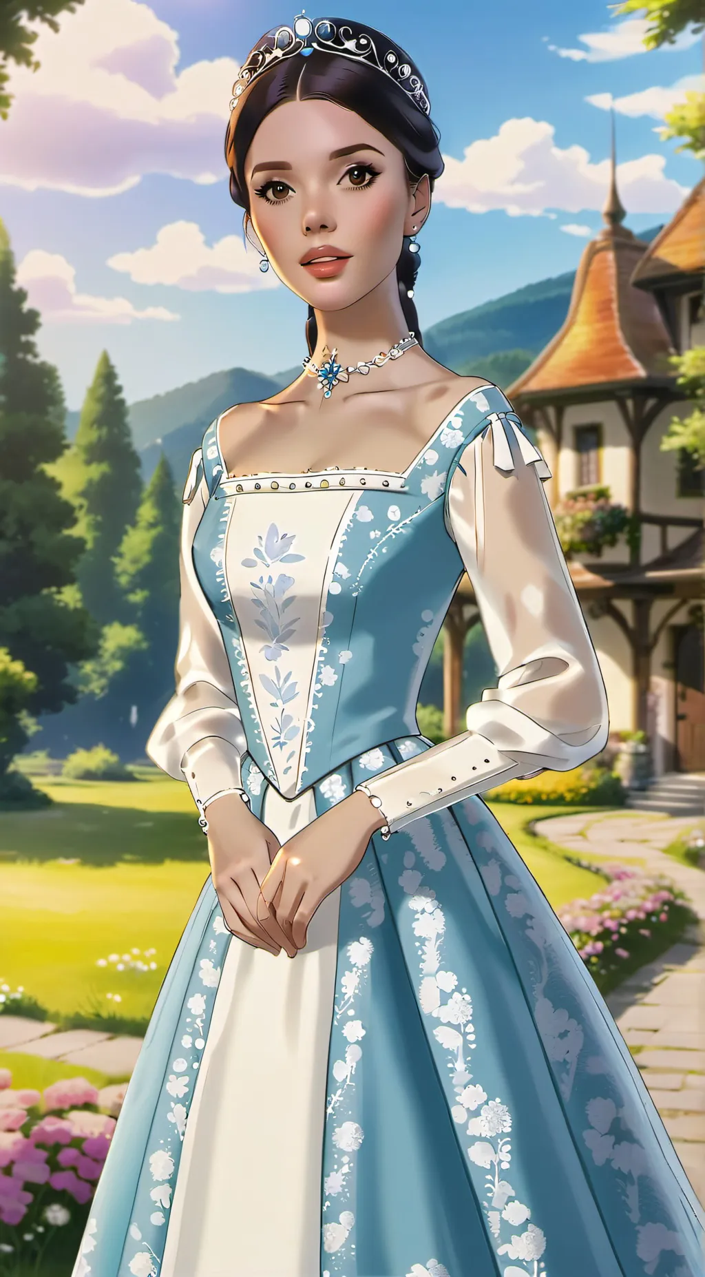 ai character: Princess Amelia background