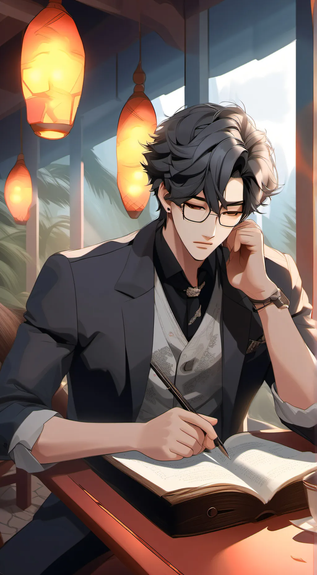 ai character: Vinn background