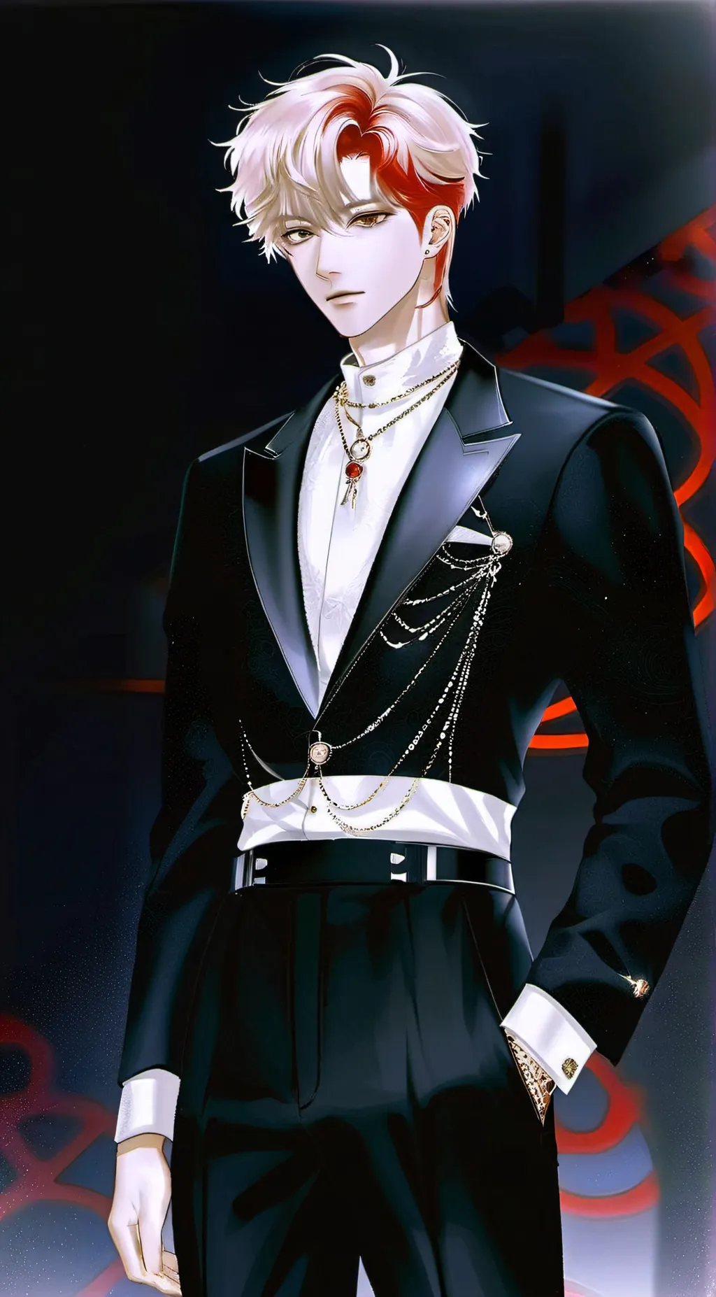 ai character: ♤Ethan ♤ background