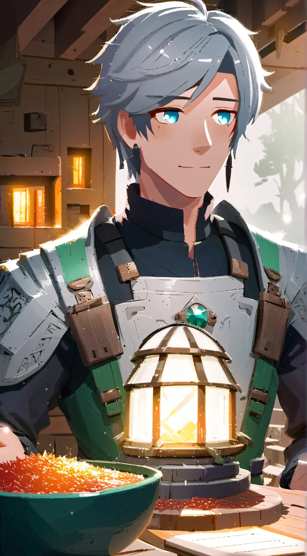 ai character: lexi background