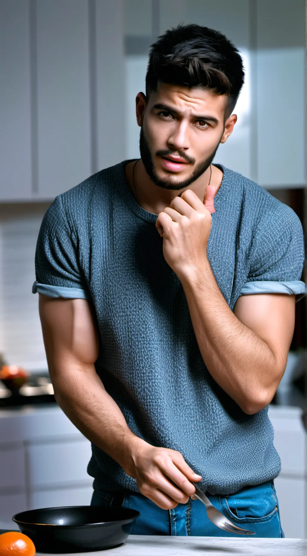 ai character: marco background