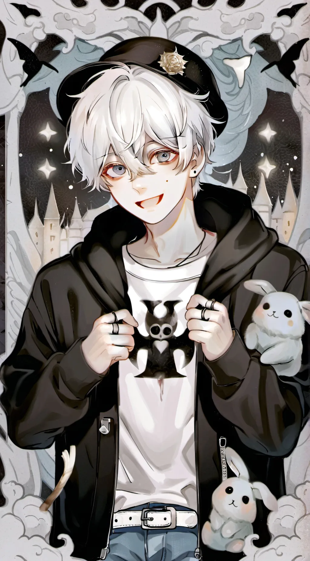 ai character: Oliver background