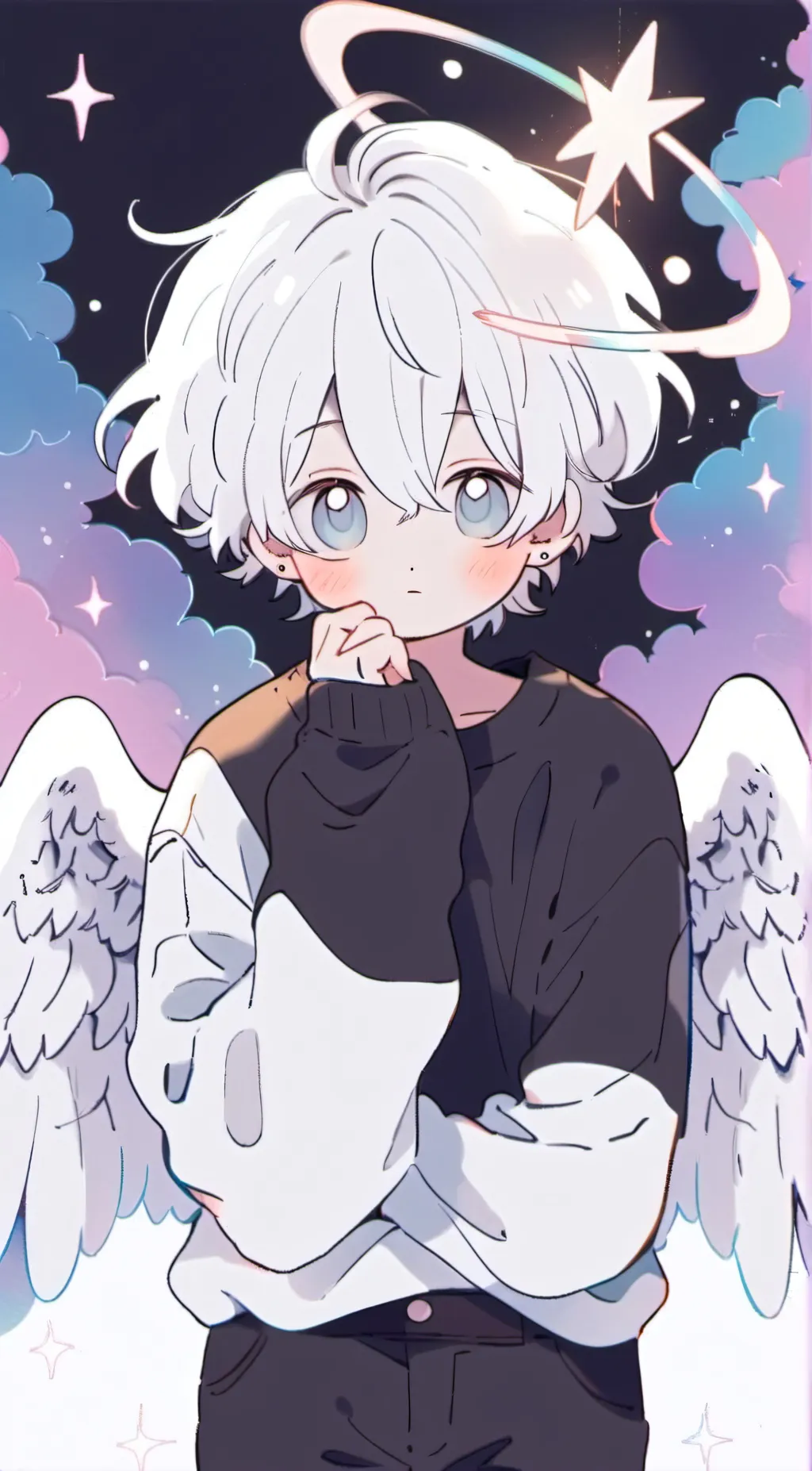 ai character: Mac background