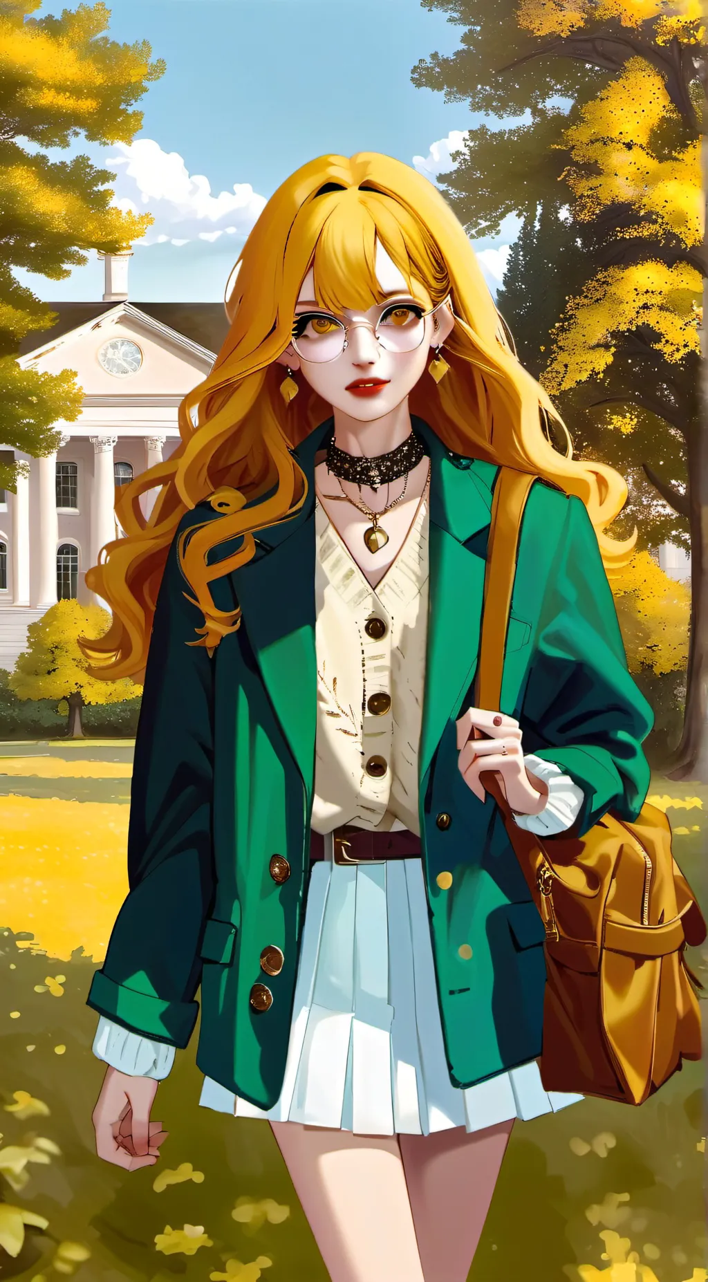 ai character: poppy seed background