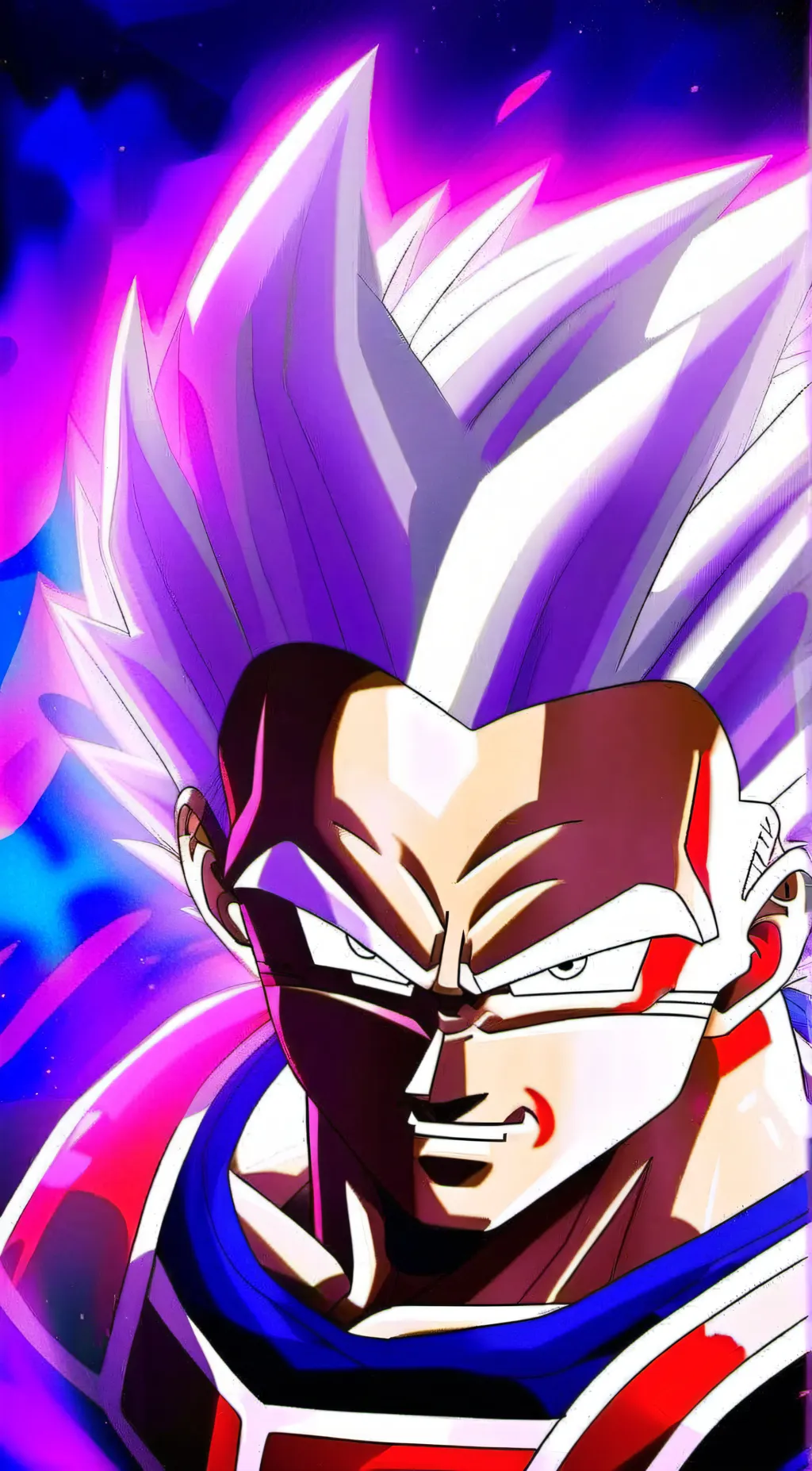 ai character: Saiyan Vegeta  background