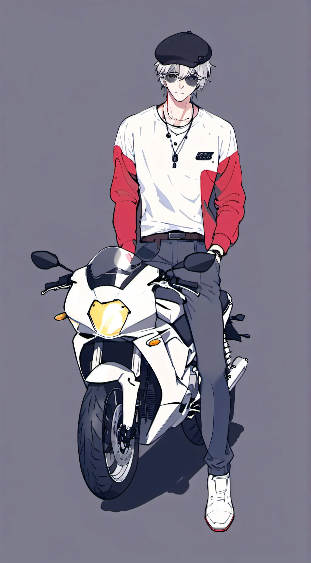 ai character: Asher  background