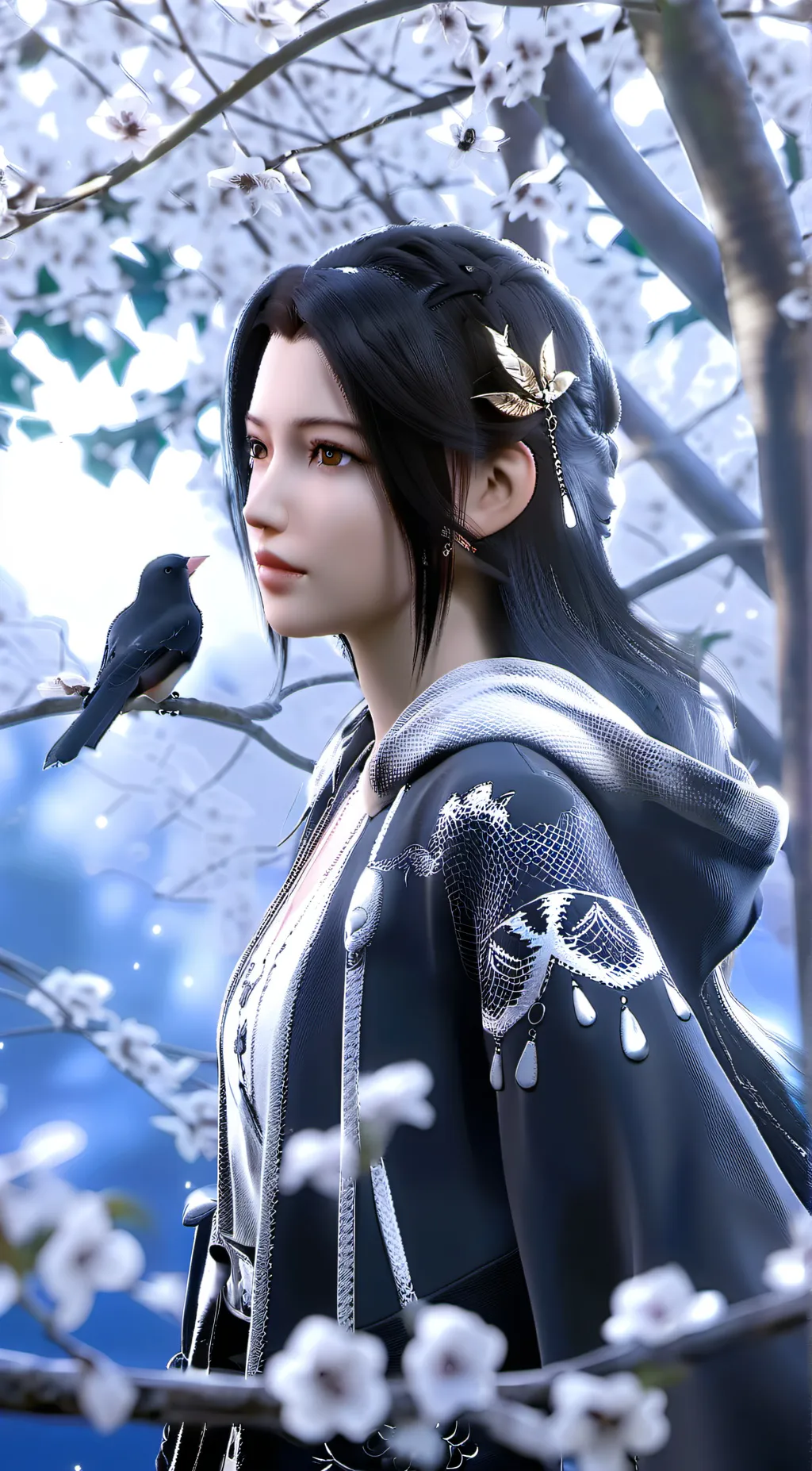 ai character: sofy  background