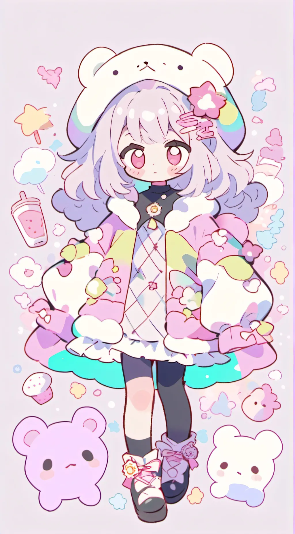 ai character: hannichan background