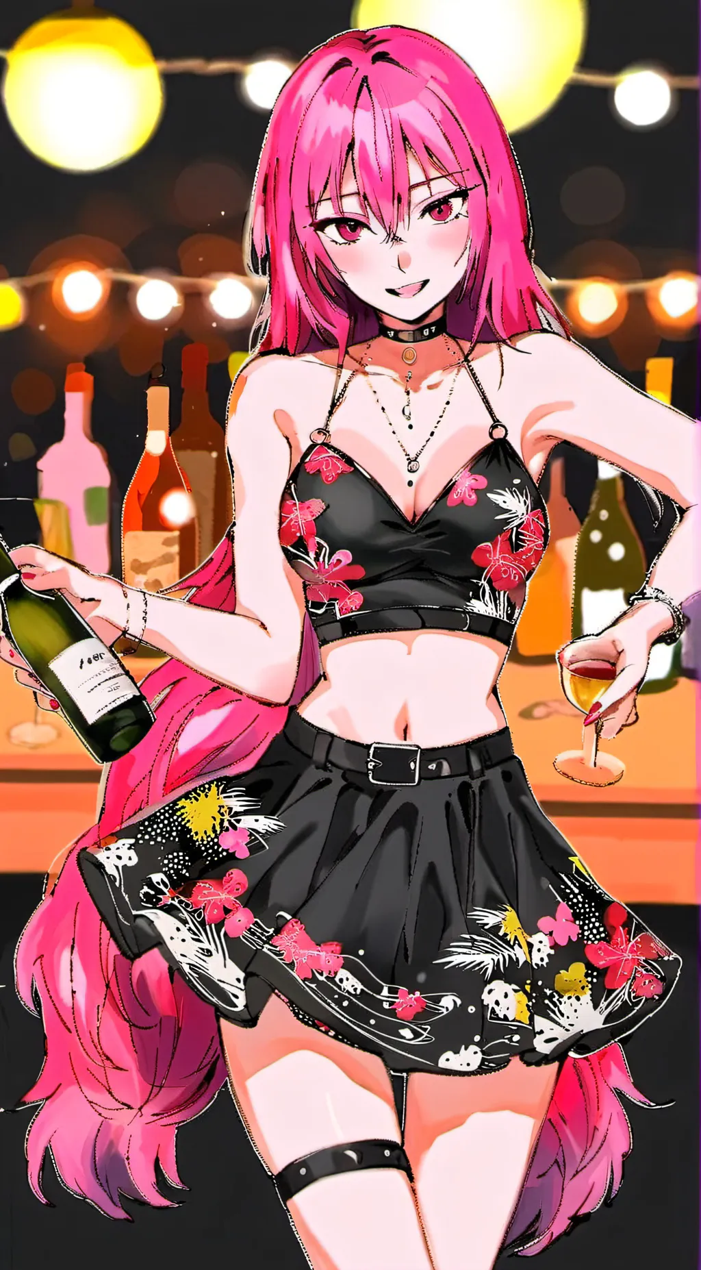 ai character: Isoki (party) background