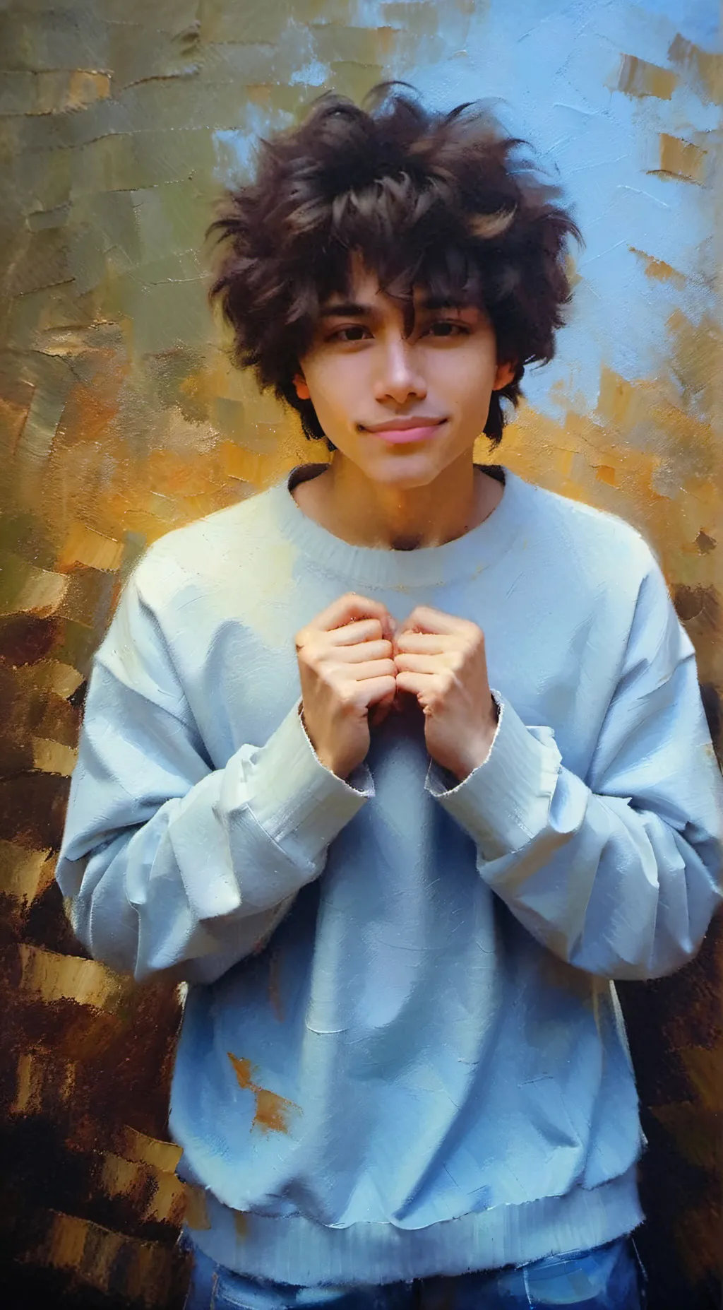 ai character: Ethan Garcia  background