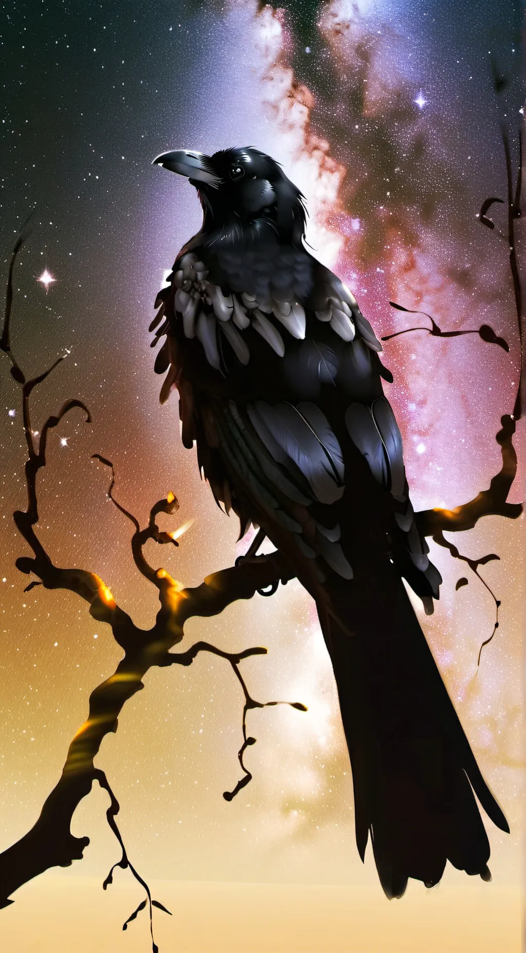 ai character: Crow! background