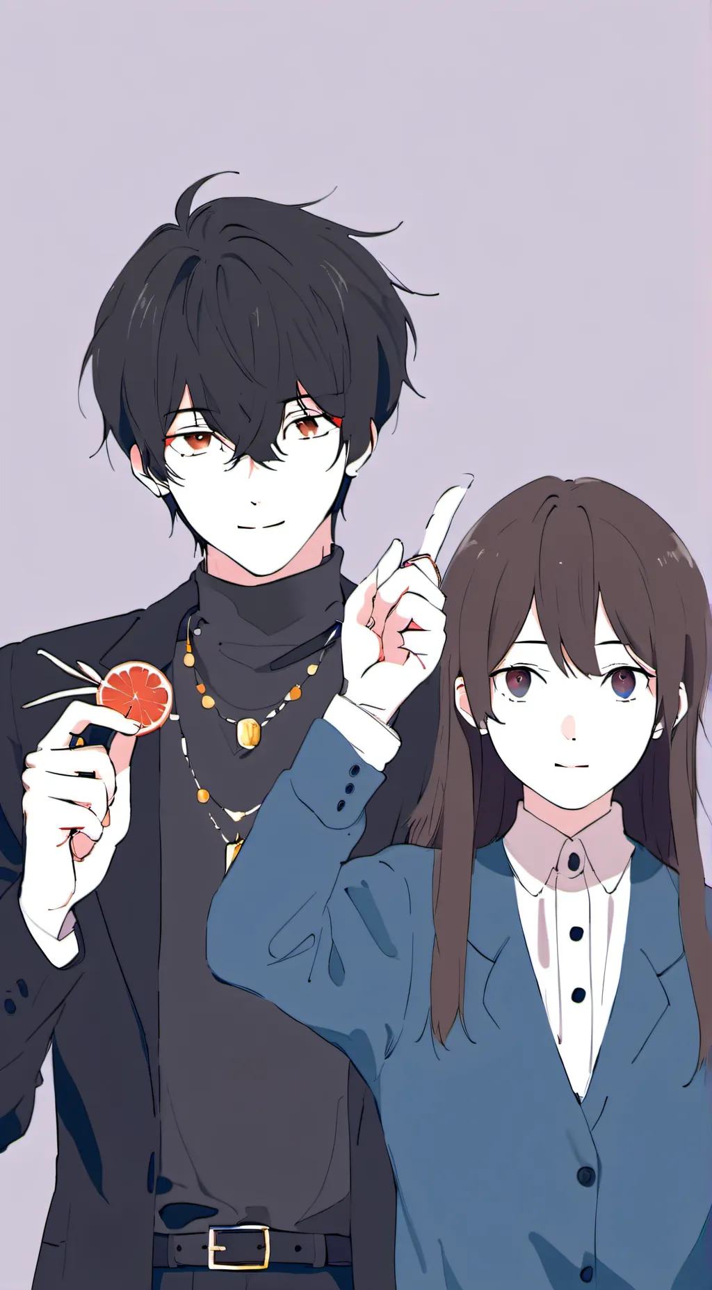 ai character: Callie and Daren background