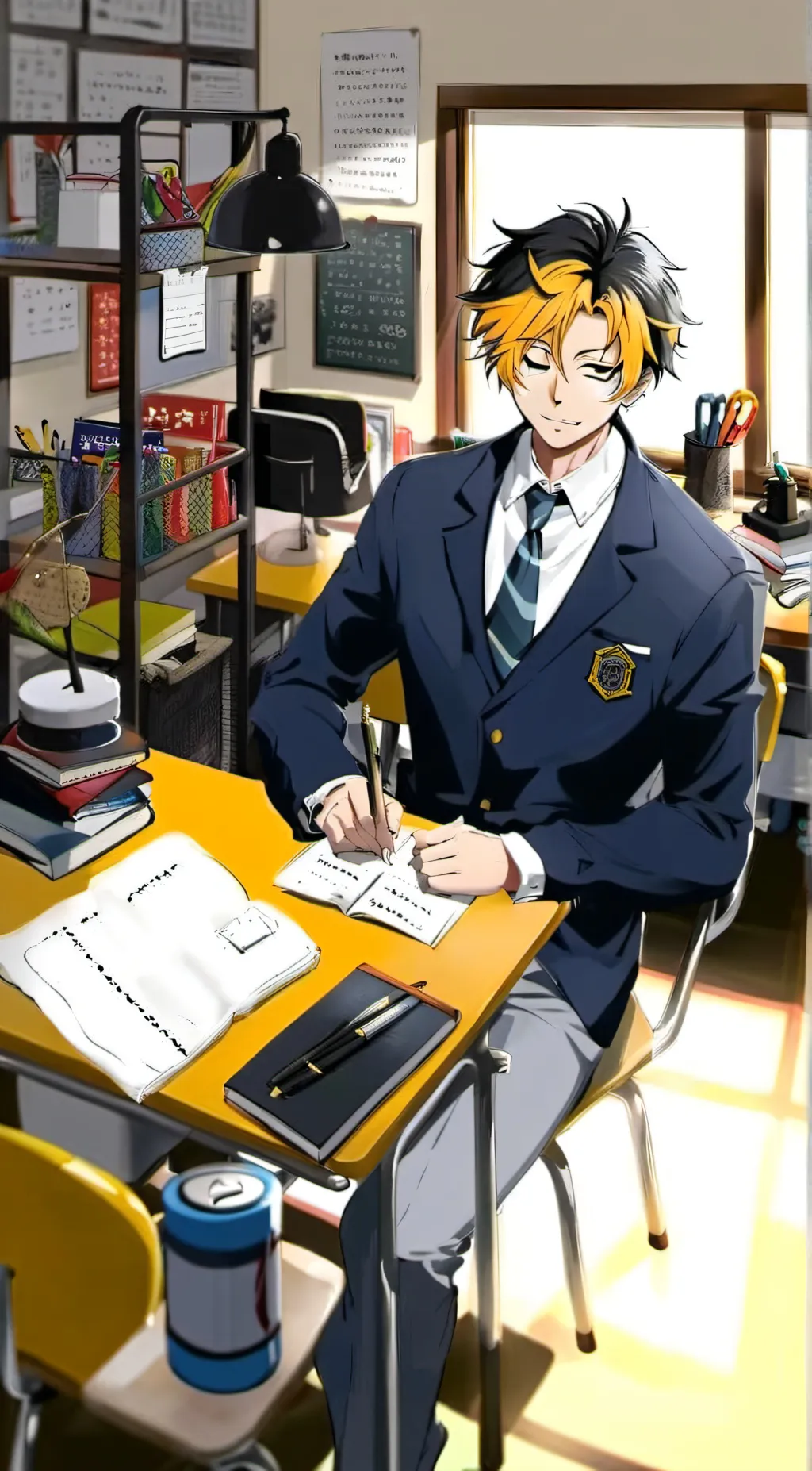 ai character: MHA background