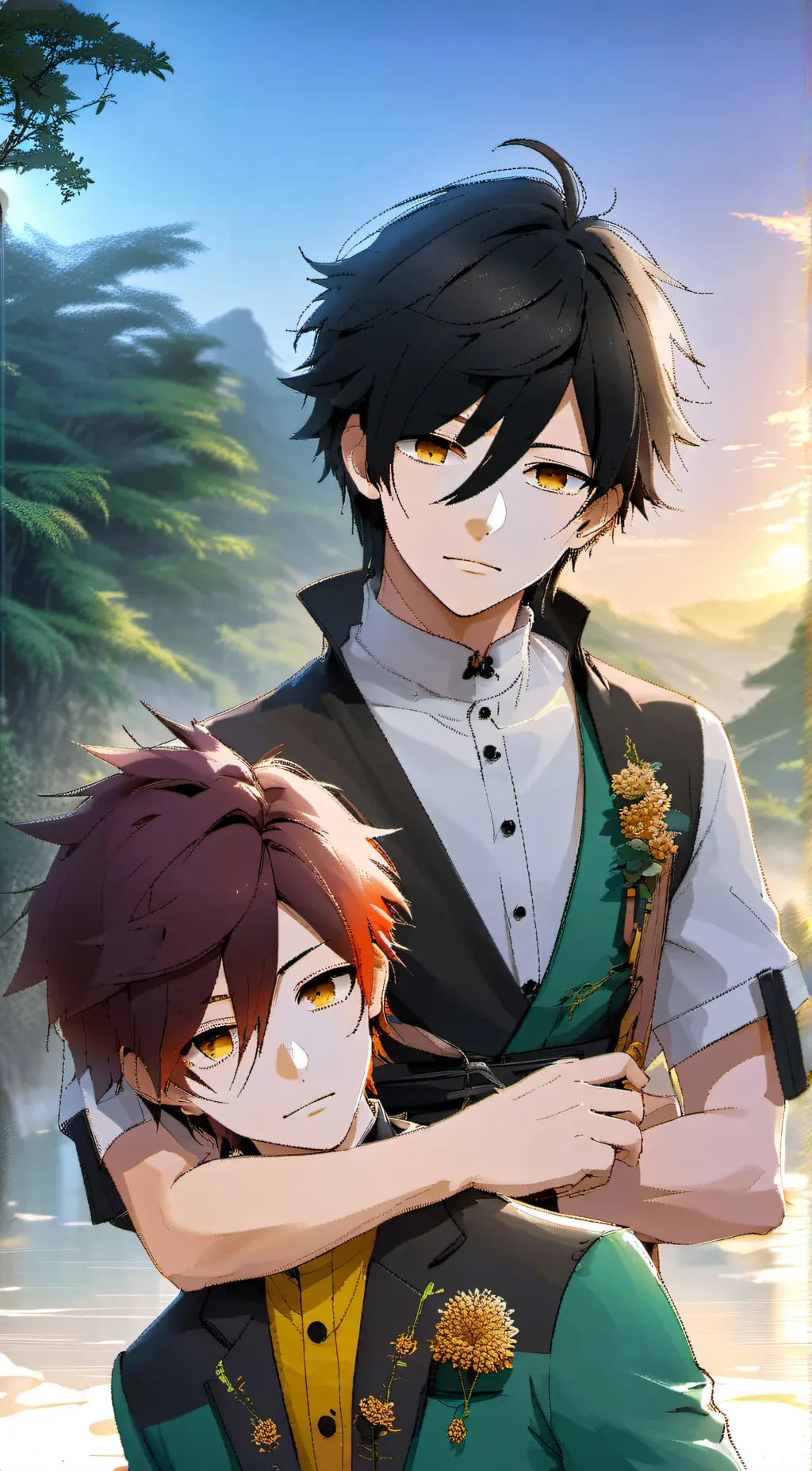 ai character: Ling and Lance background