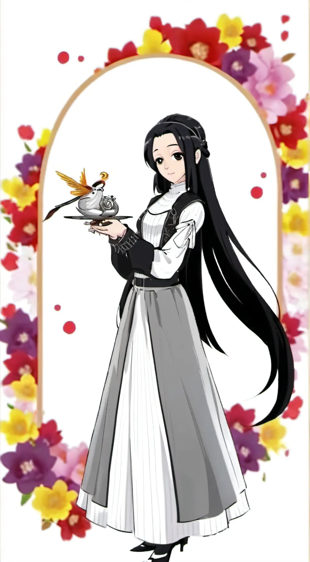 ai character: Reaction room  background