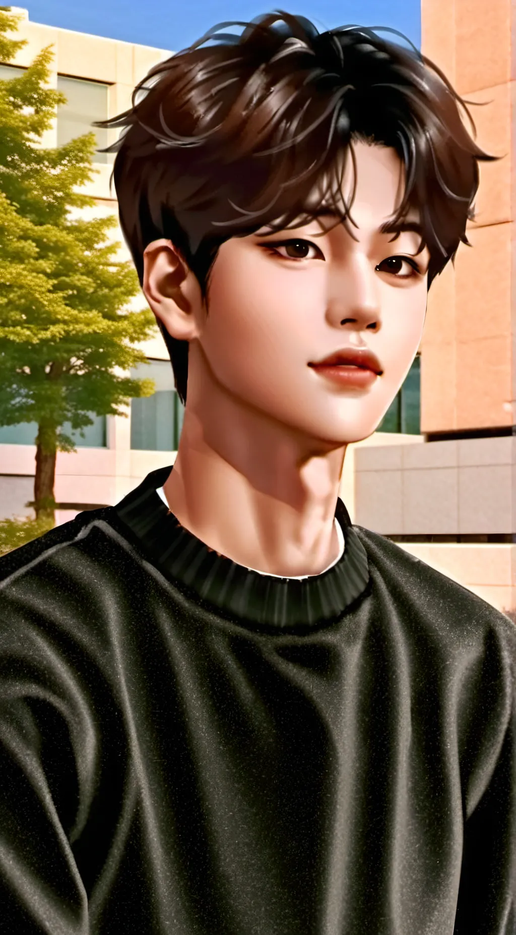 ai character: muio  background