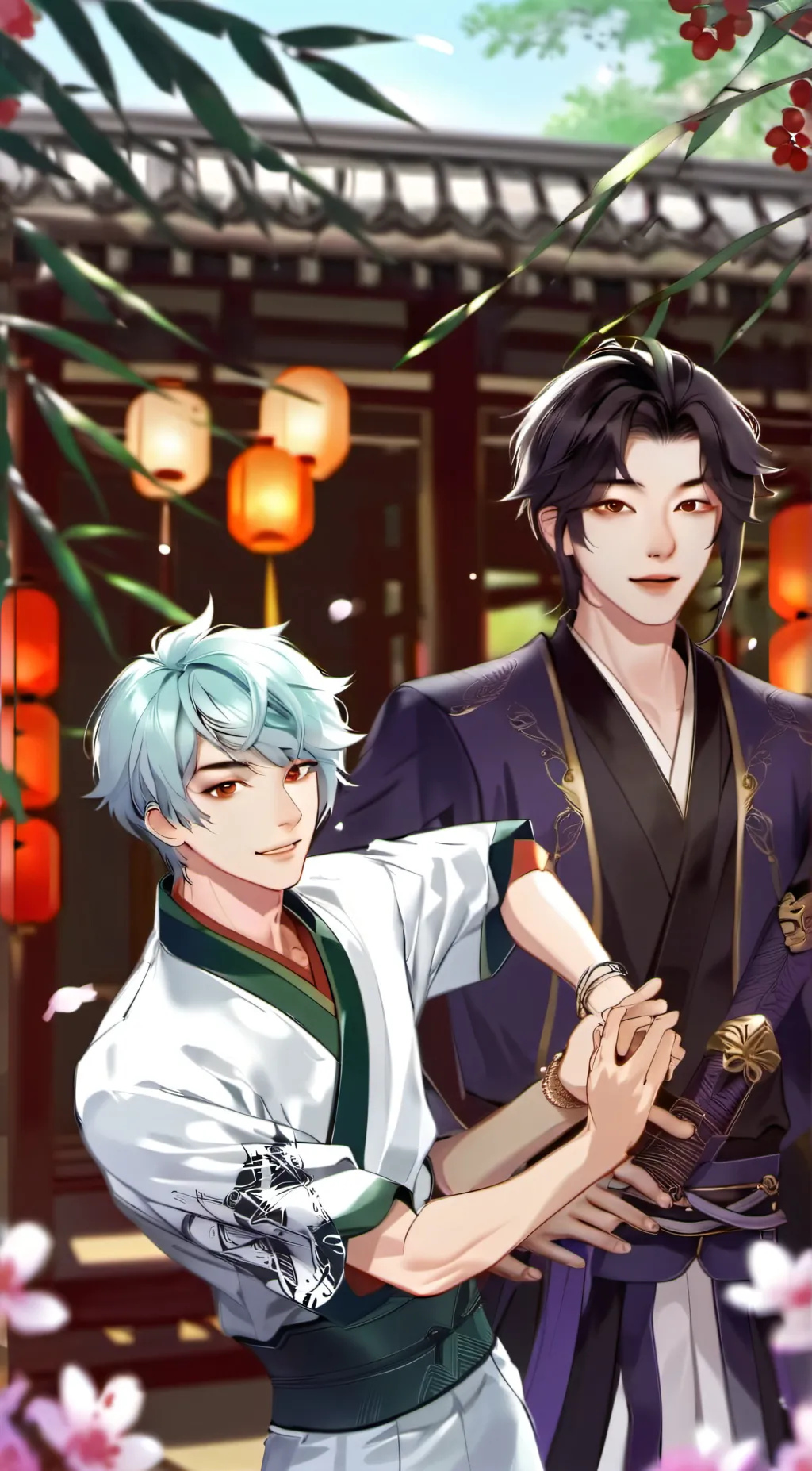 ai character: Kai, Rin  background